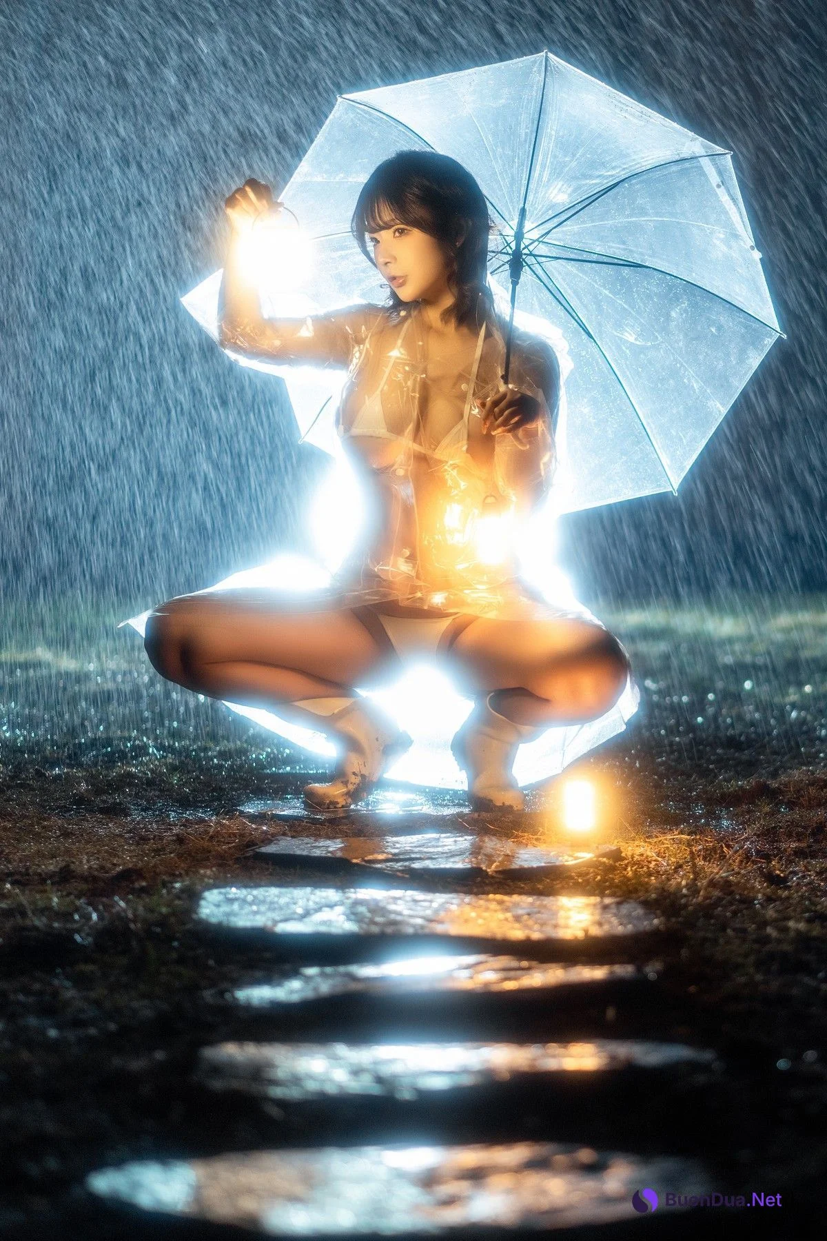 Cosplay Yuuhui玉汇 雨夜独舞 Set.02 - Photo 3