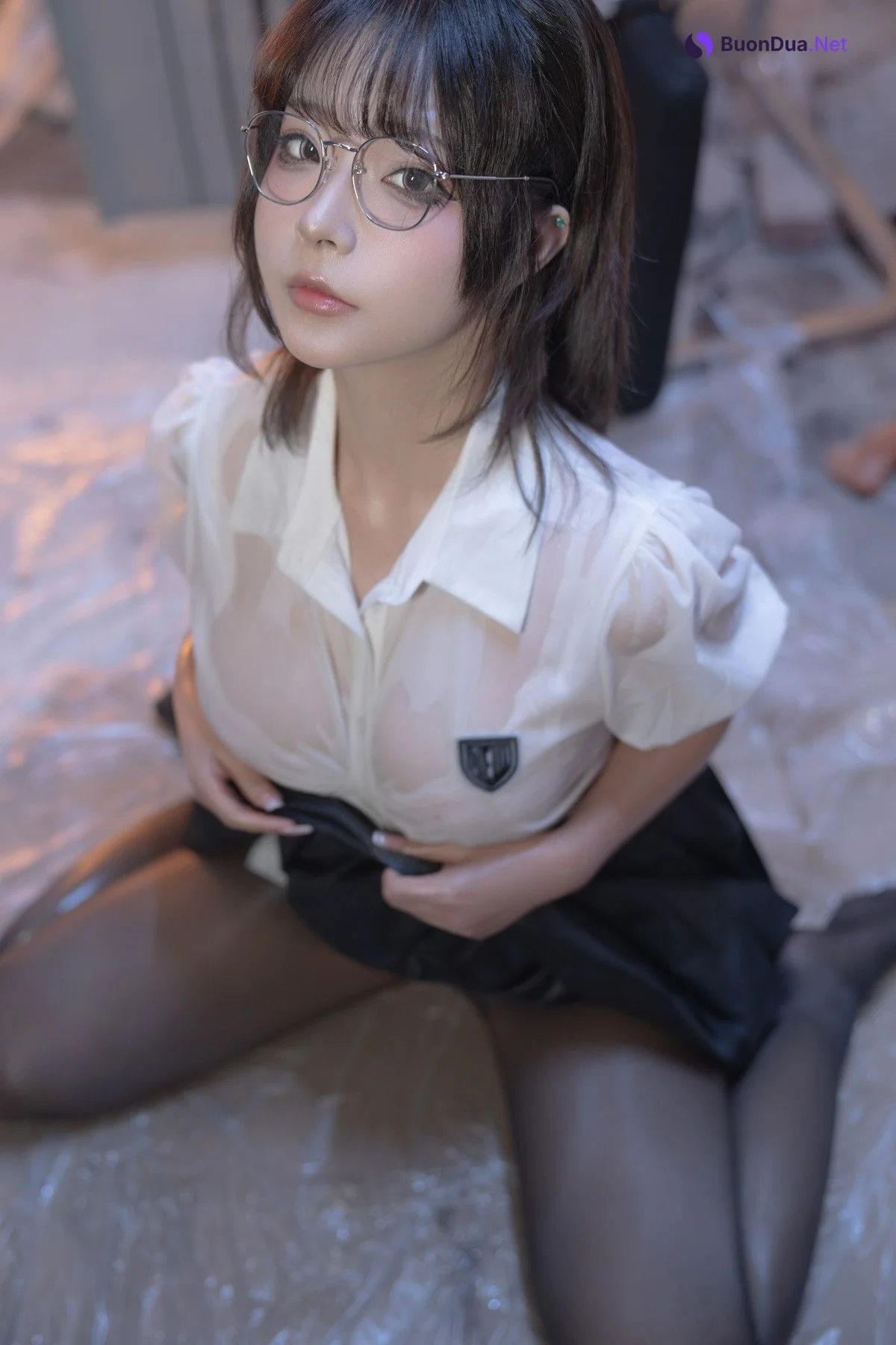 Cosplay Yuuhui玉汇 电梯间 尾行 Set.02 - Photo 4