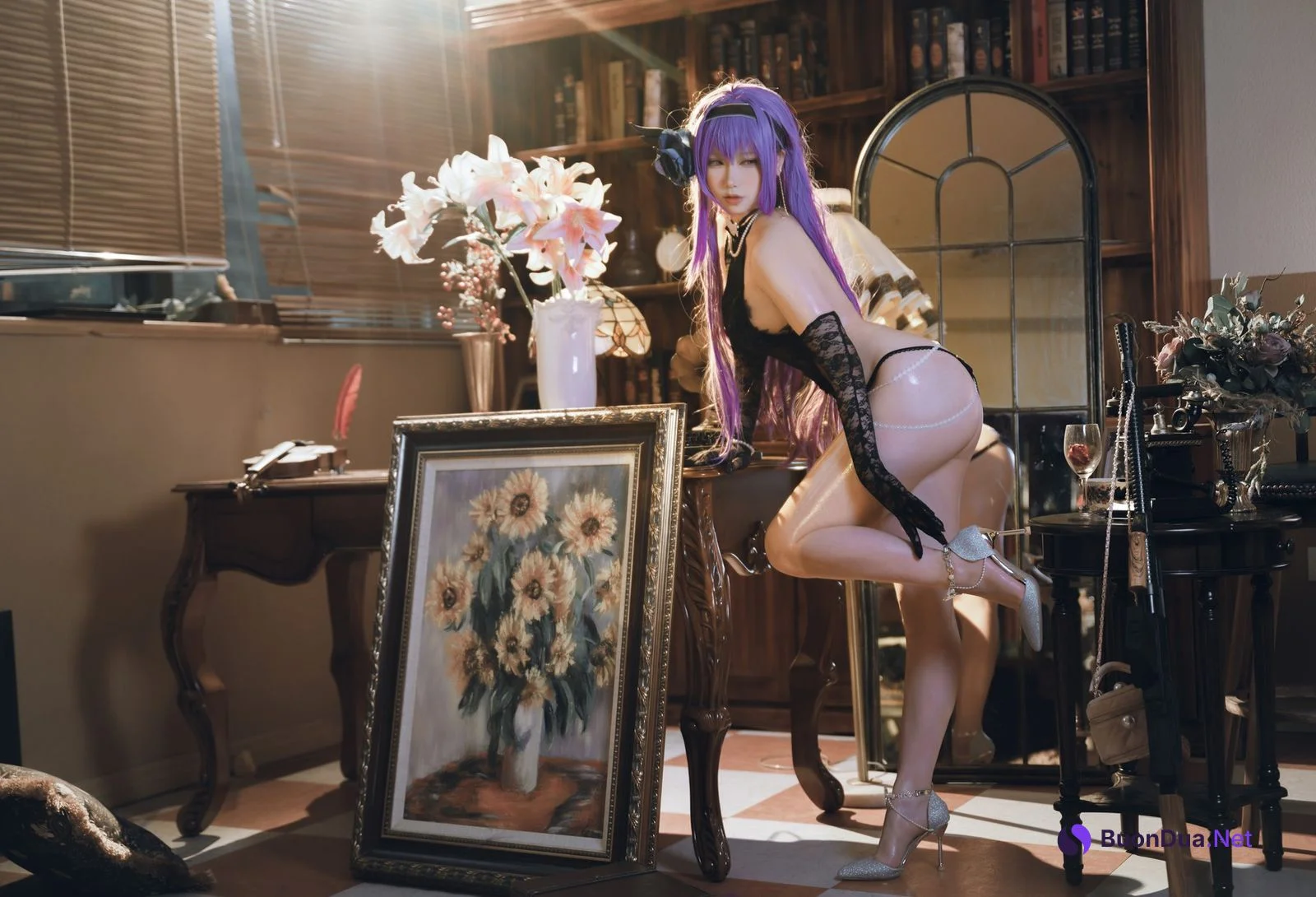 Cosplay 一北亦北 ZB-26 暗蔷摇曳 - Photo 13