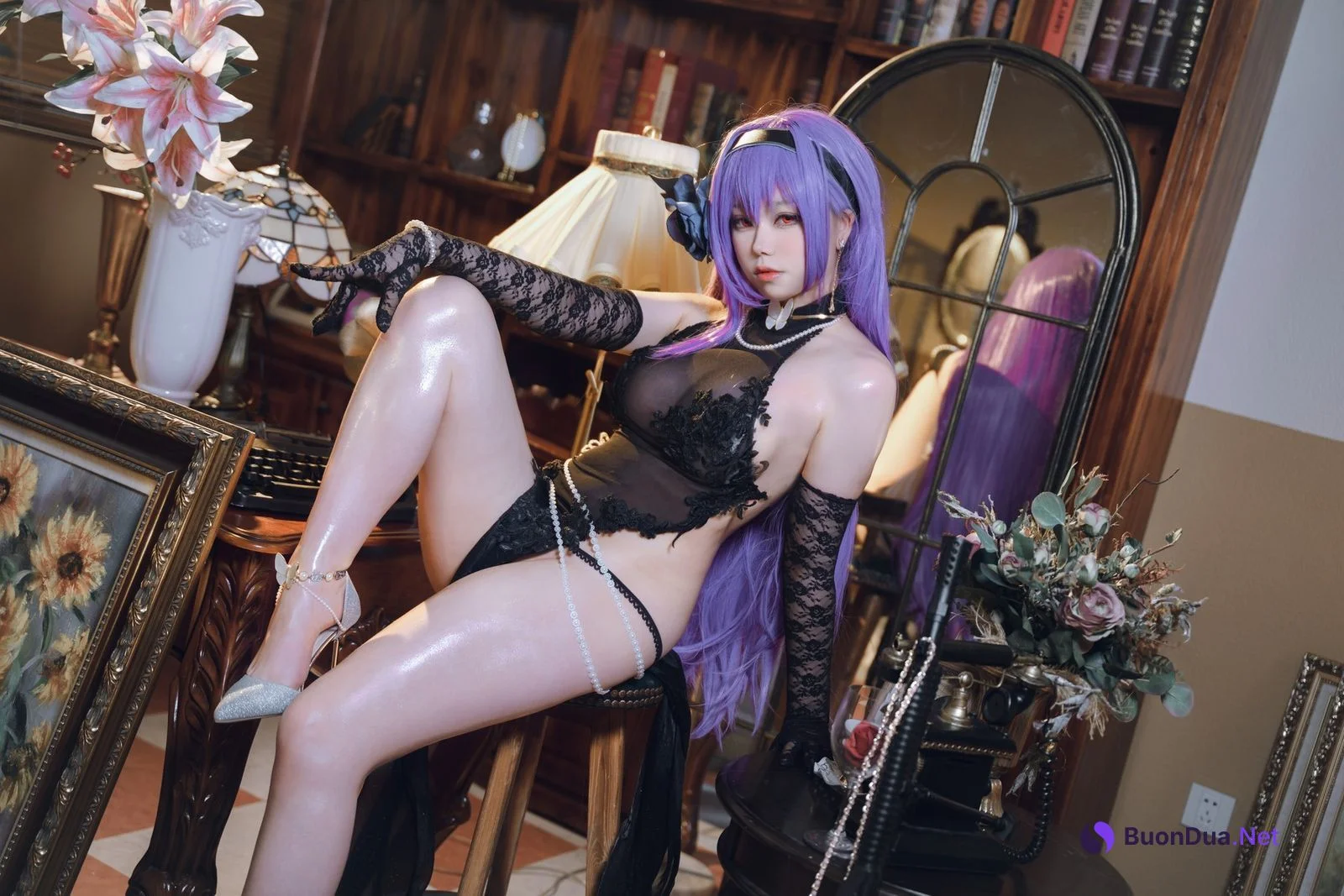 Cosplay 一北亦北 ZB-26 暗蔷摇曳 - Photo 6