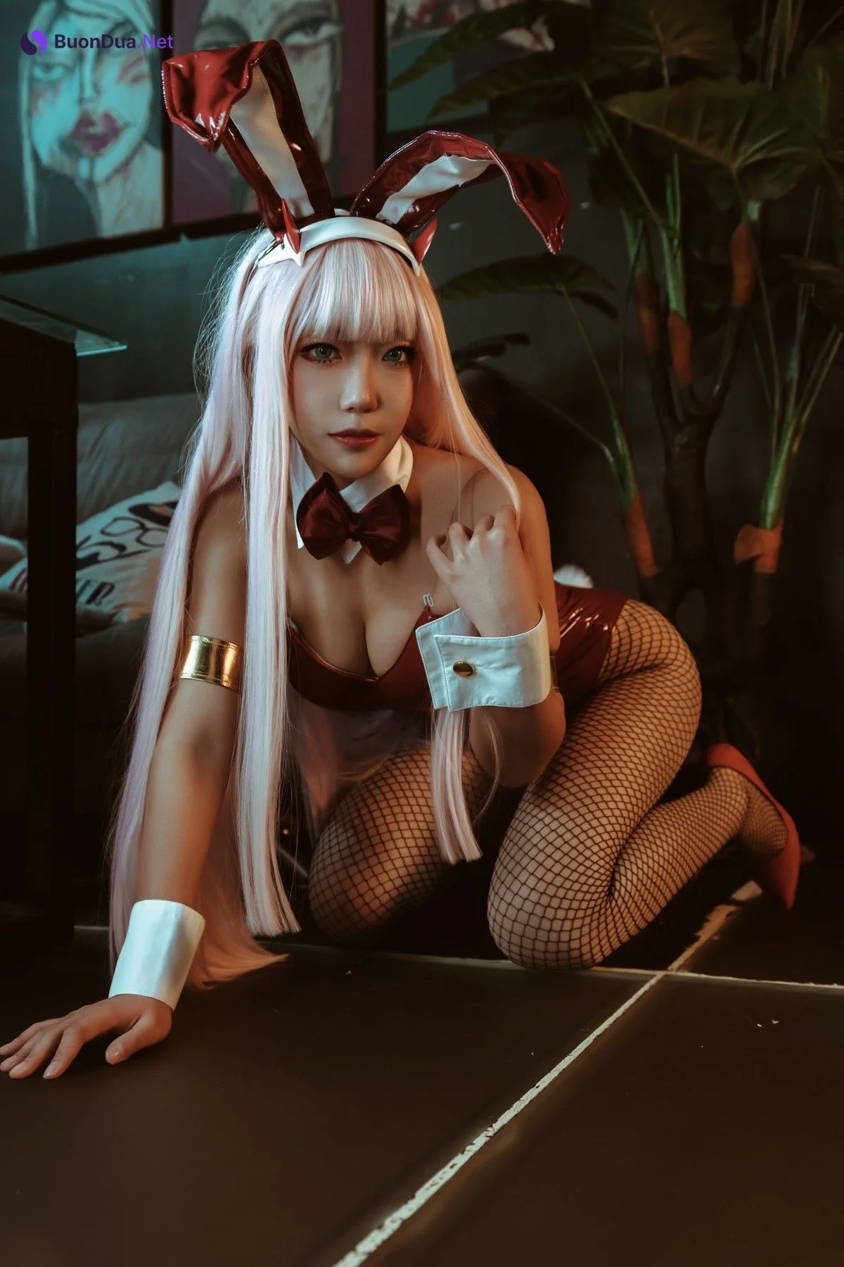 机智的哔啵 Cosplay Zero Two Bunnygirl - Photo 13