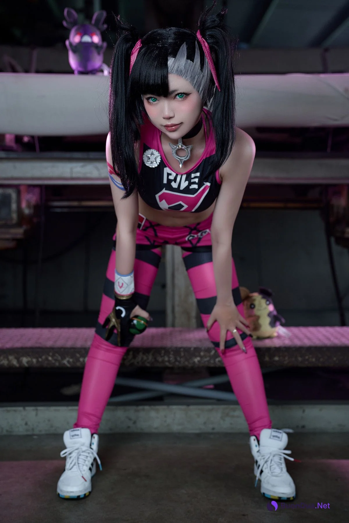 Cosplay ZinieQ Battle Marnie Pokémon Sword Shield - Photo 6