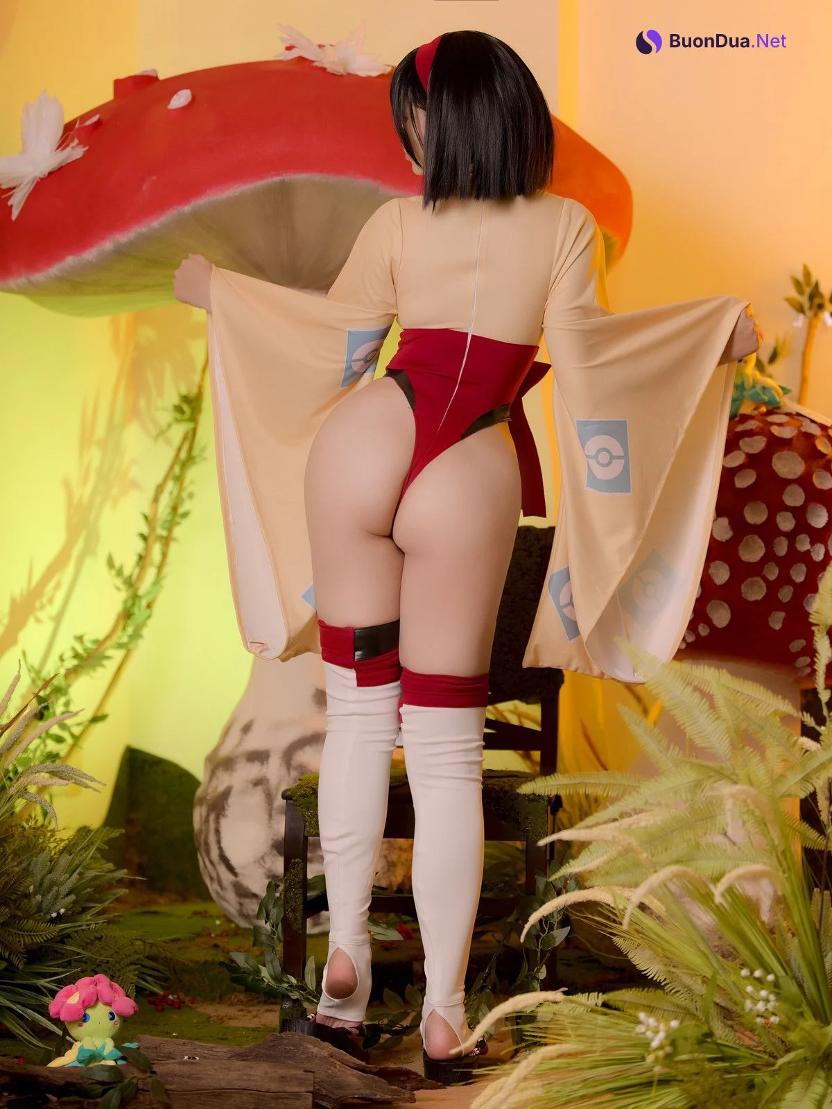 Cosplay ZinieQ Erika Pokemon - Photo 8