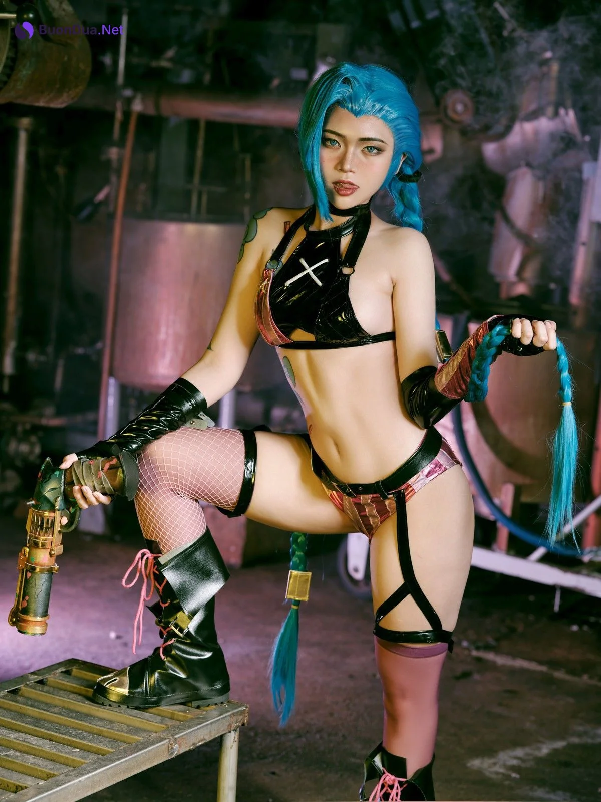 Cosplay ZinieQ Jinx Arcane - Photo 4