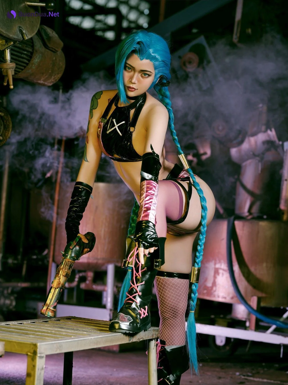 Cosplay ZinieQ Jinx Arcane - Photo 7