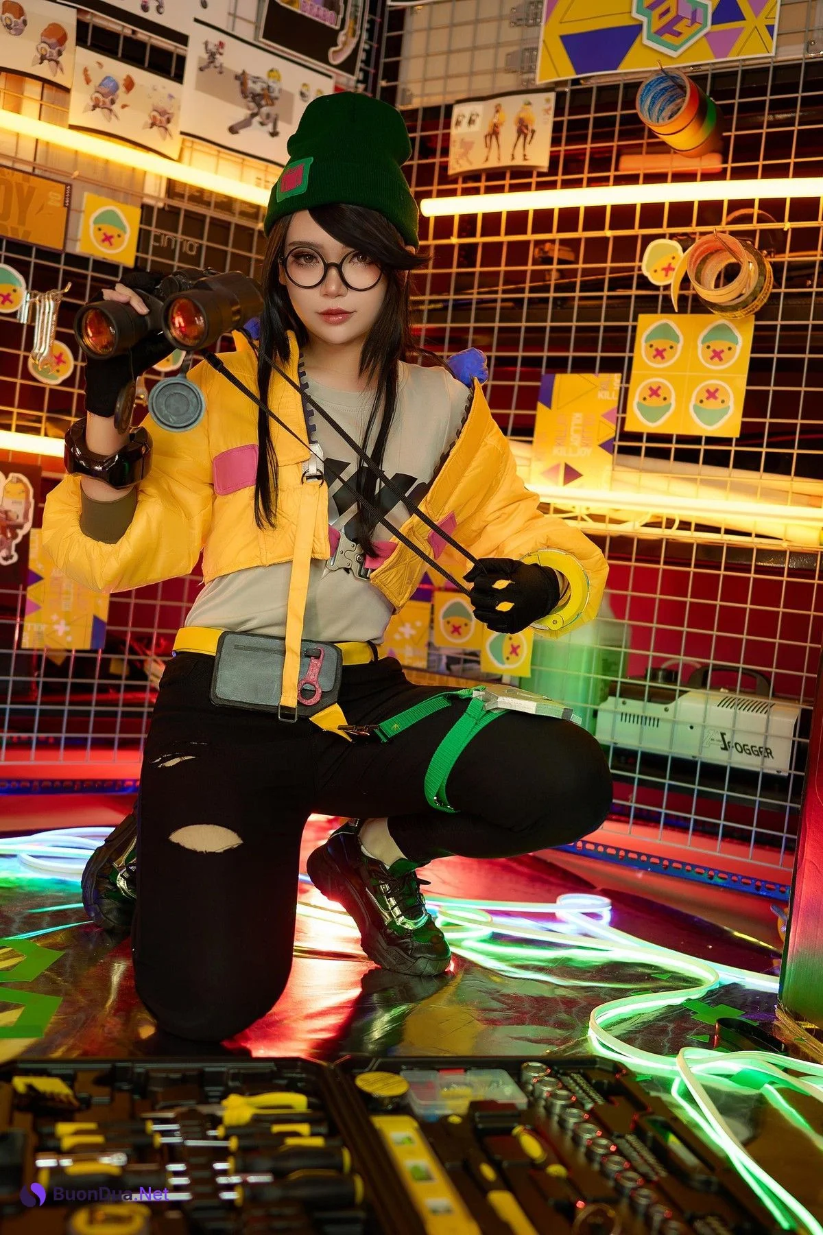 Cosplay ZinieQ Killjoy Valorant - Photo 14