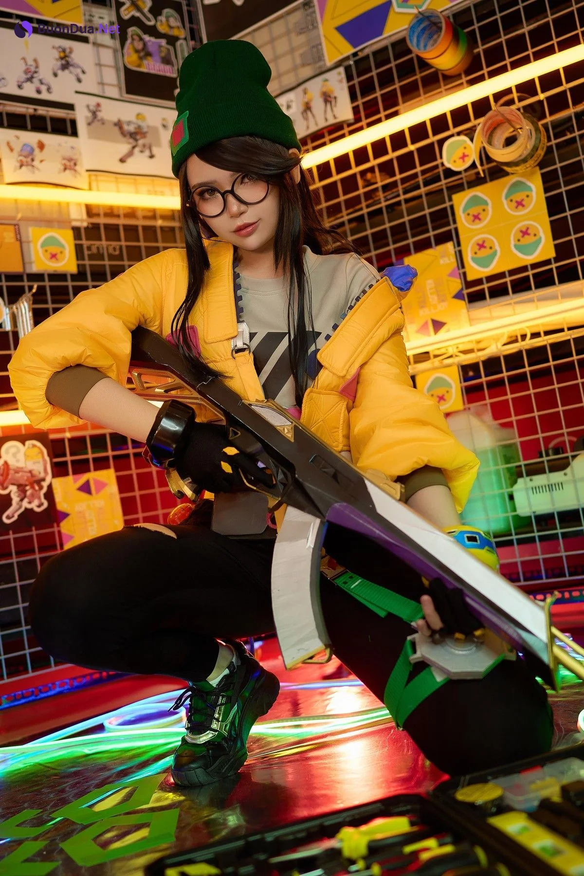Cosplay ZinieQ Killjoy Valorant - Photo 4