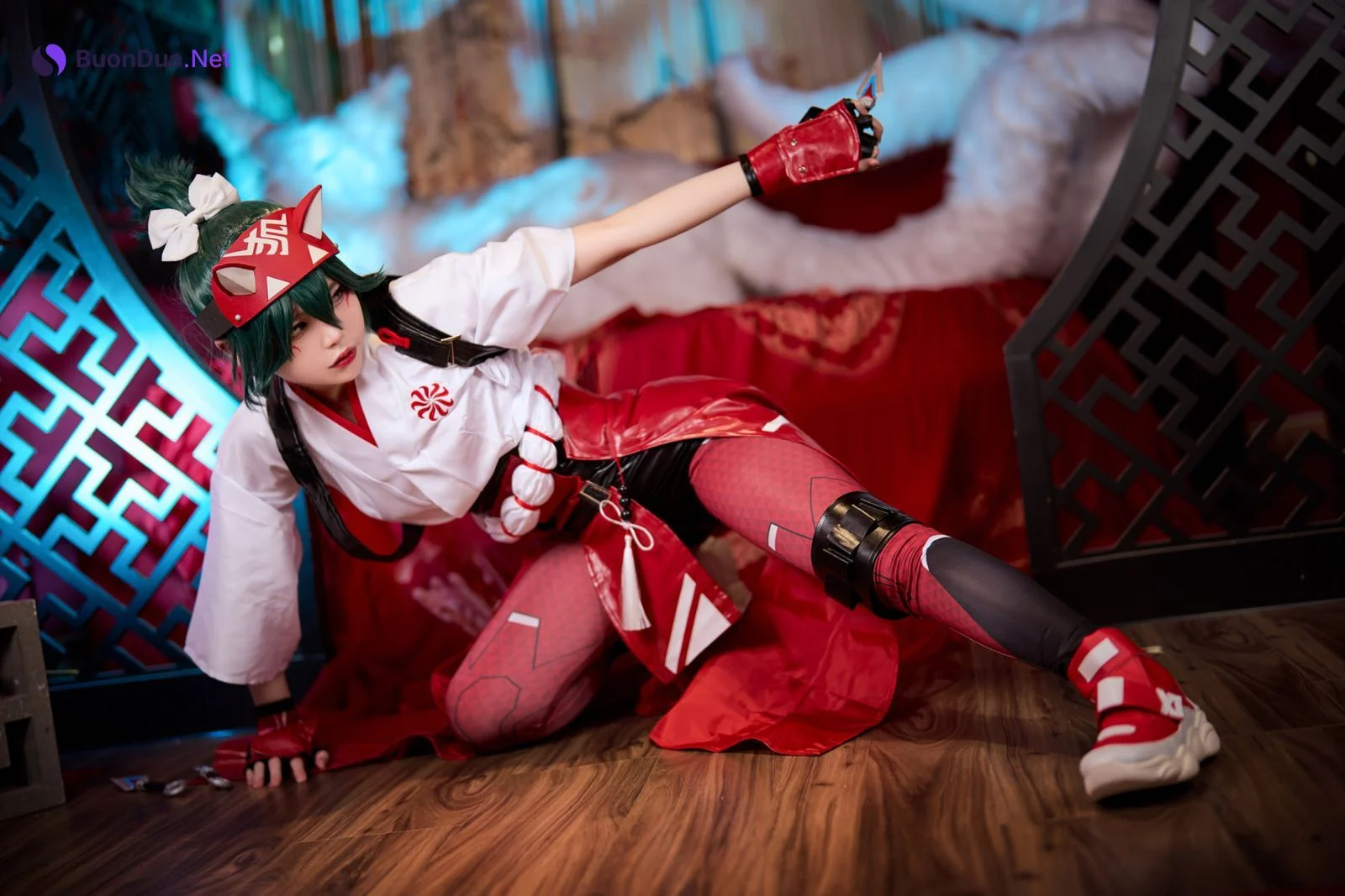 Cosplay ZinieQ Kiriko Overwatch 2 - Photo 8