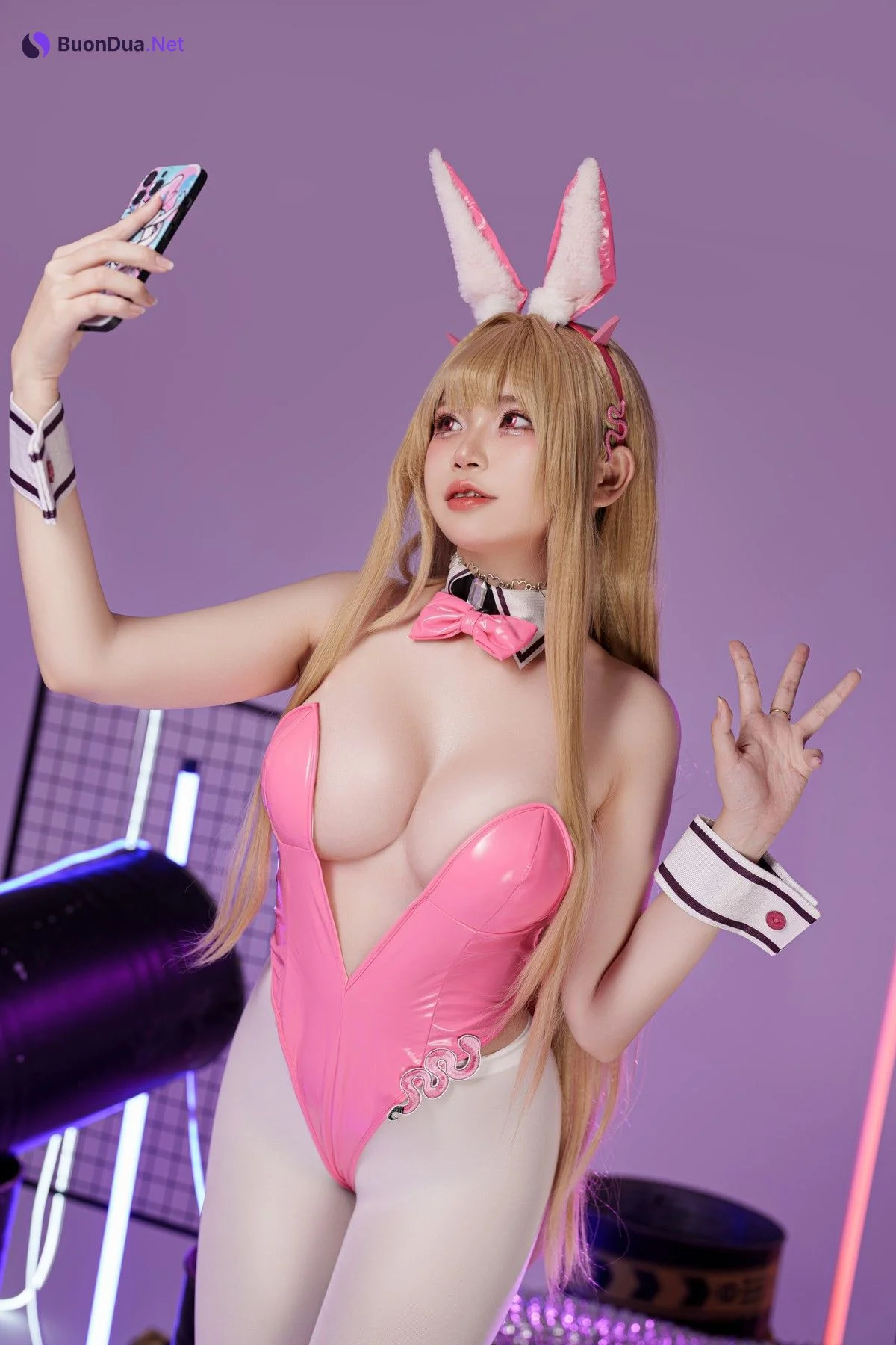 Cosplay ZinieQ Viper NIKKE Bunny - 사진 2