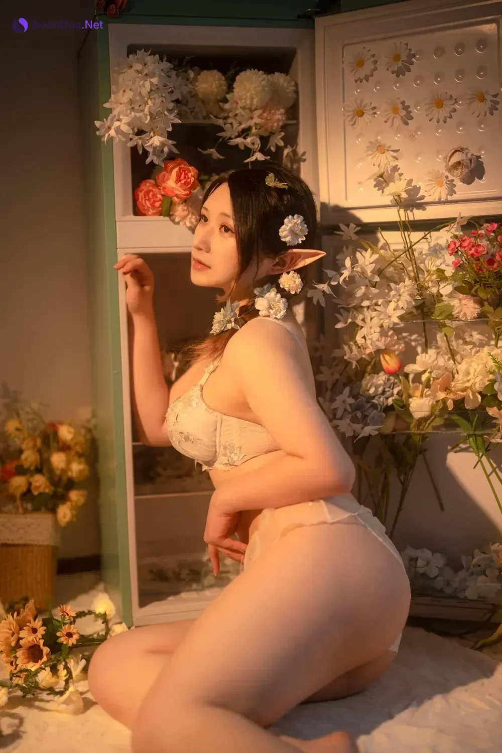 Cosplay Zyra秋 – 俘虏刺客 & 繁花 - Photo 4