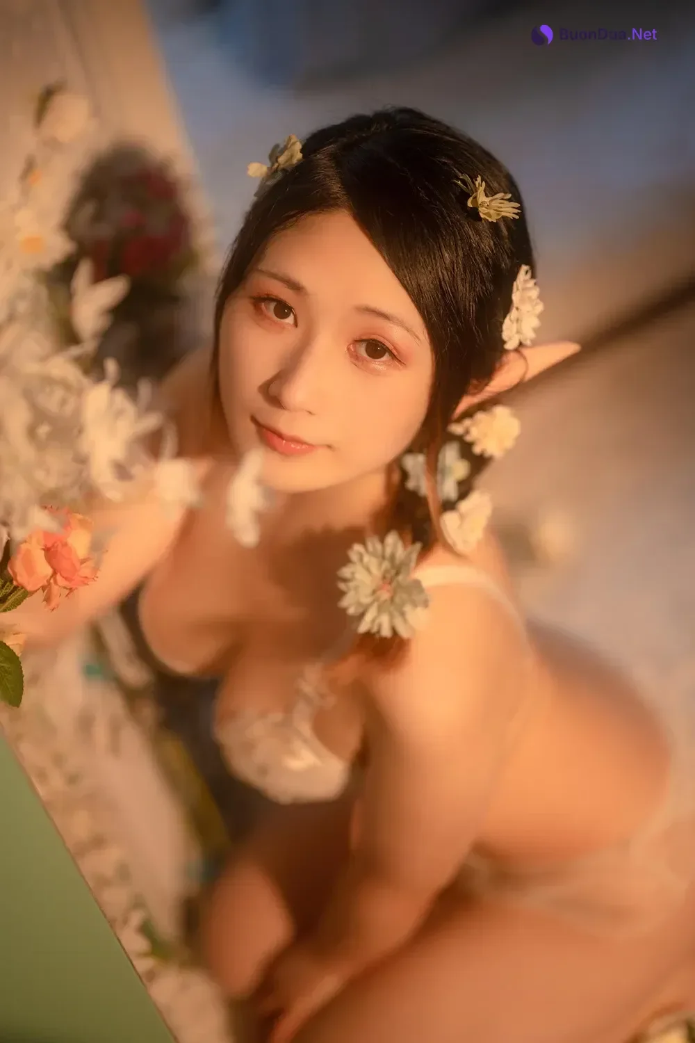 Cosplay Zyra秋 – 俘虏刺客 & 繁花 - Photo 7