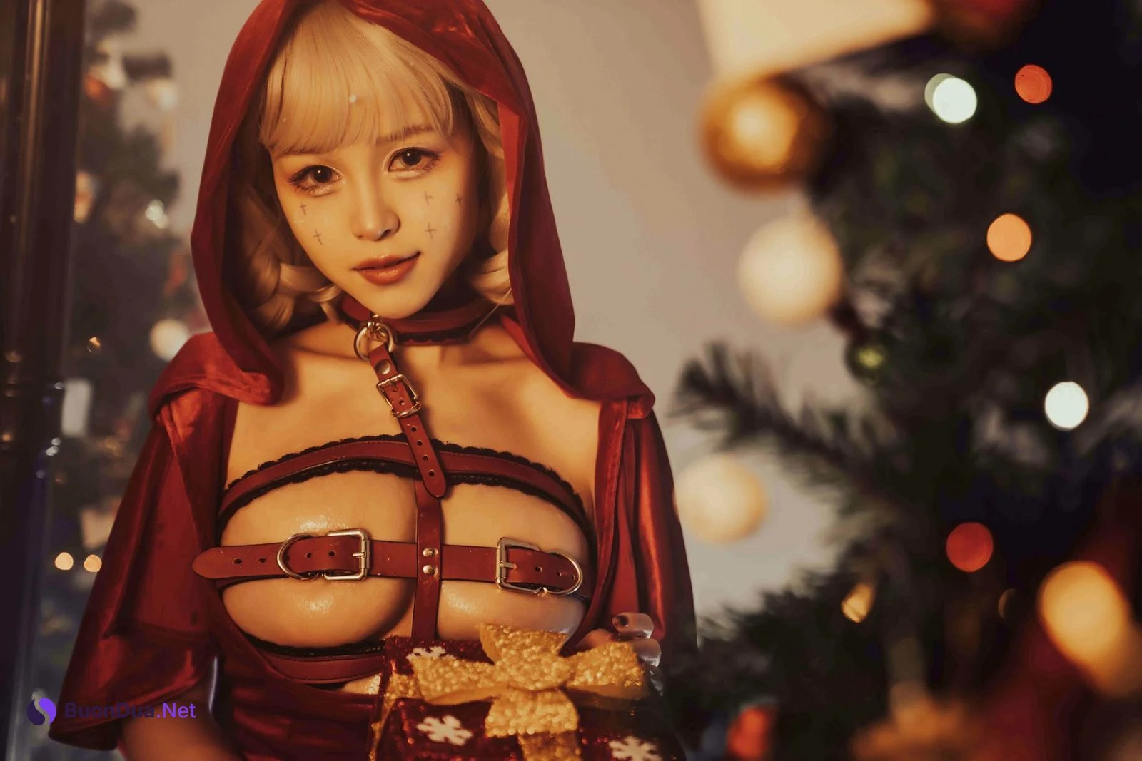 Cosplay 晕崽Zz 圣诞小红帽 - Photo 2