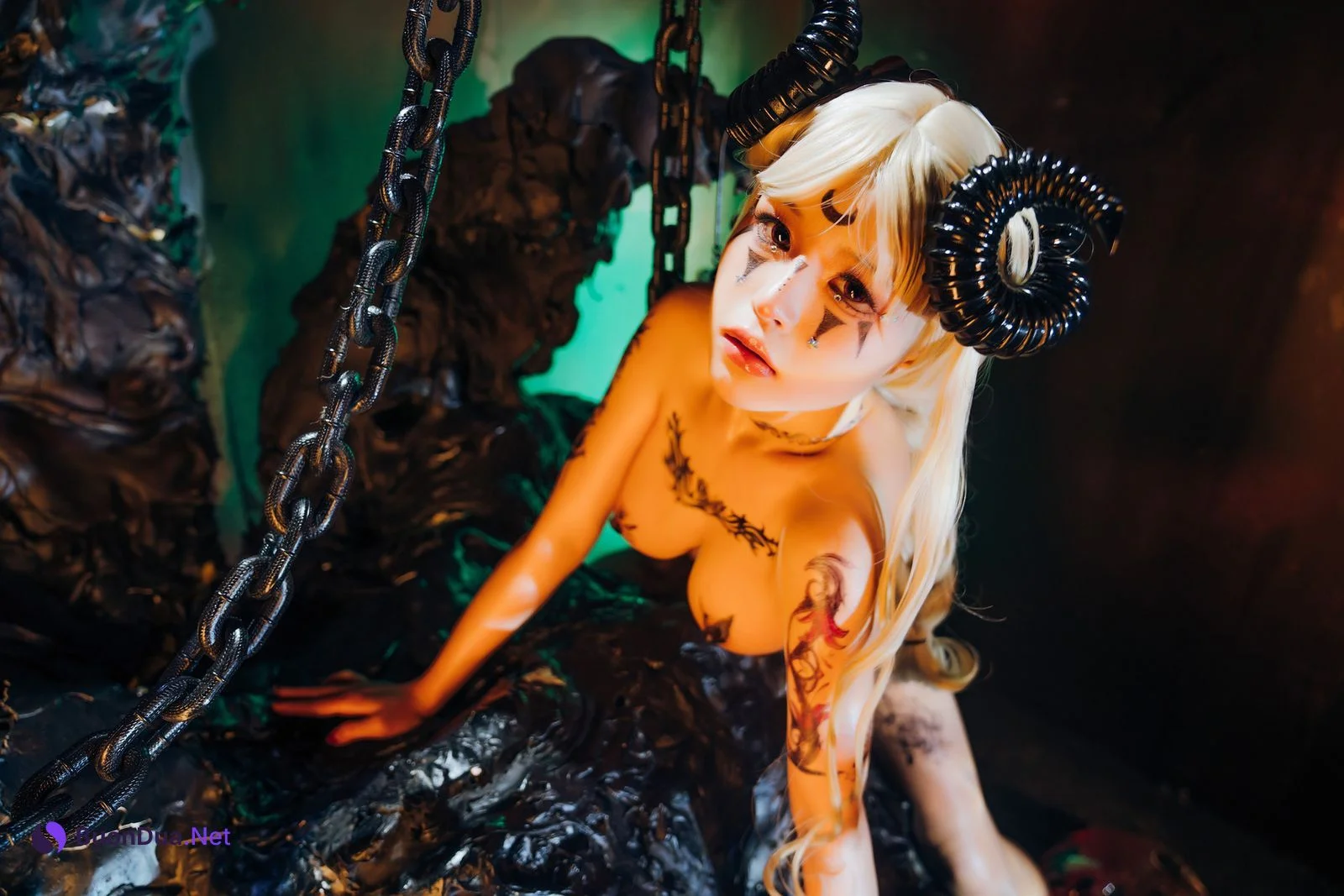 Cosplay 晕崽Zz 惩戒魅魔 - Photo 7