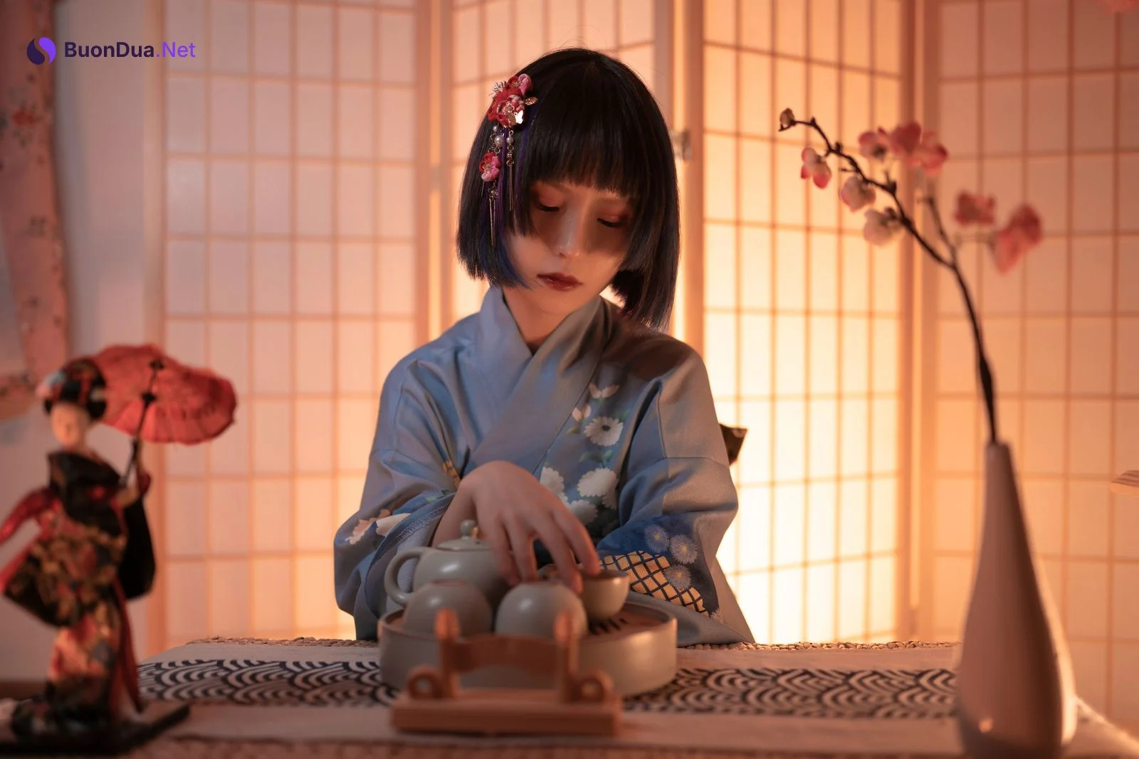 Cosplay 晕崽Zz 樱之诱惑 - Photo 3