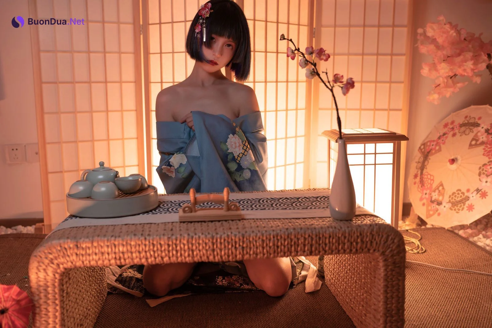 Cosplay 晕崽Zz 樱之诱惑 - Photo 9