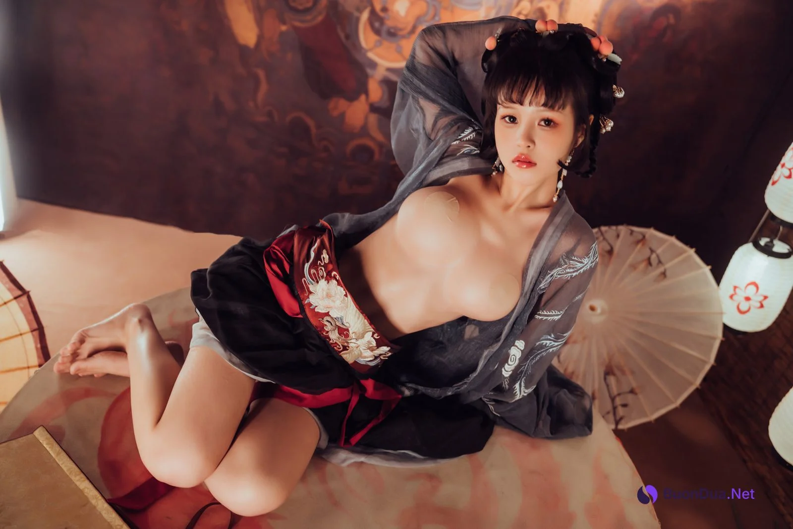 Cosplay 晕崽Zz 小琵琶精 Set.01 - Photo 19