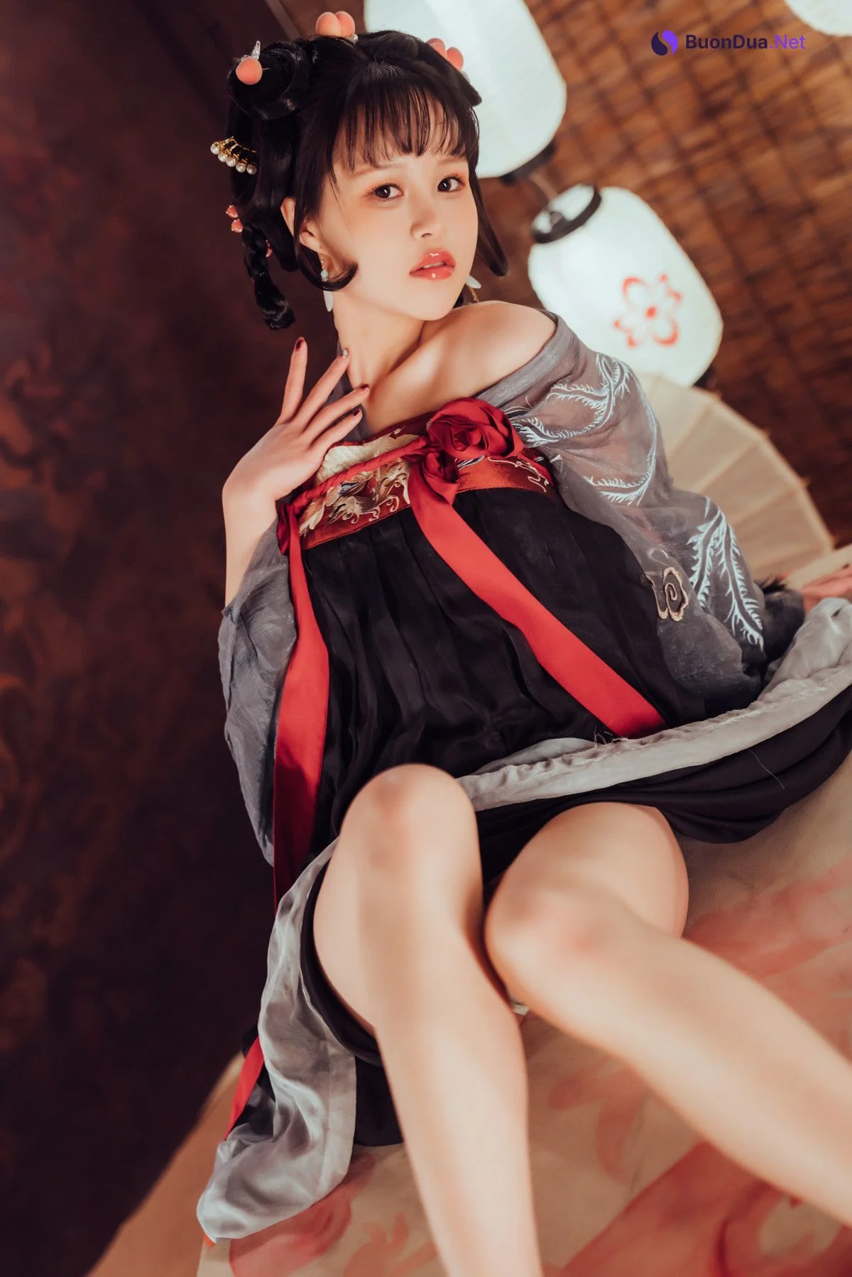 Cosplay 晕崽Zz 小琵琶精 Set.01 - Photo 5