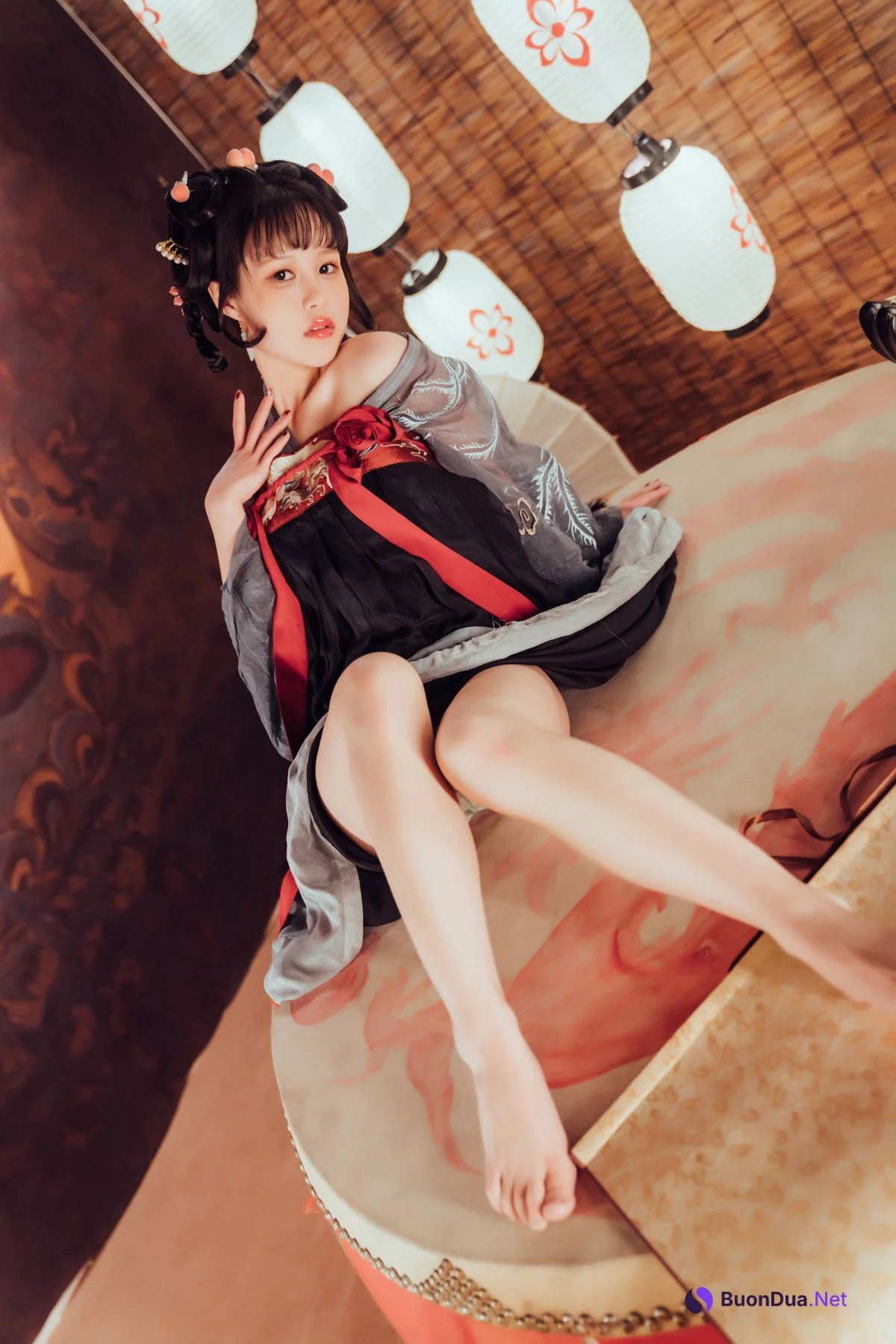 Cosplay 晕崽Zz 小琵琶精 Set.01 - Photo 6