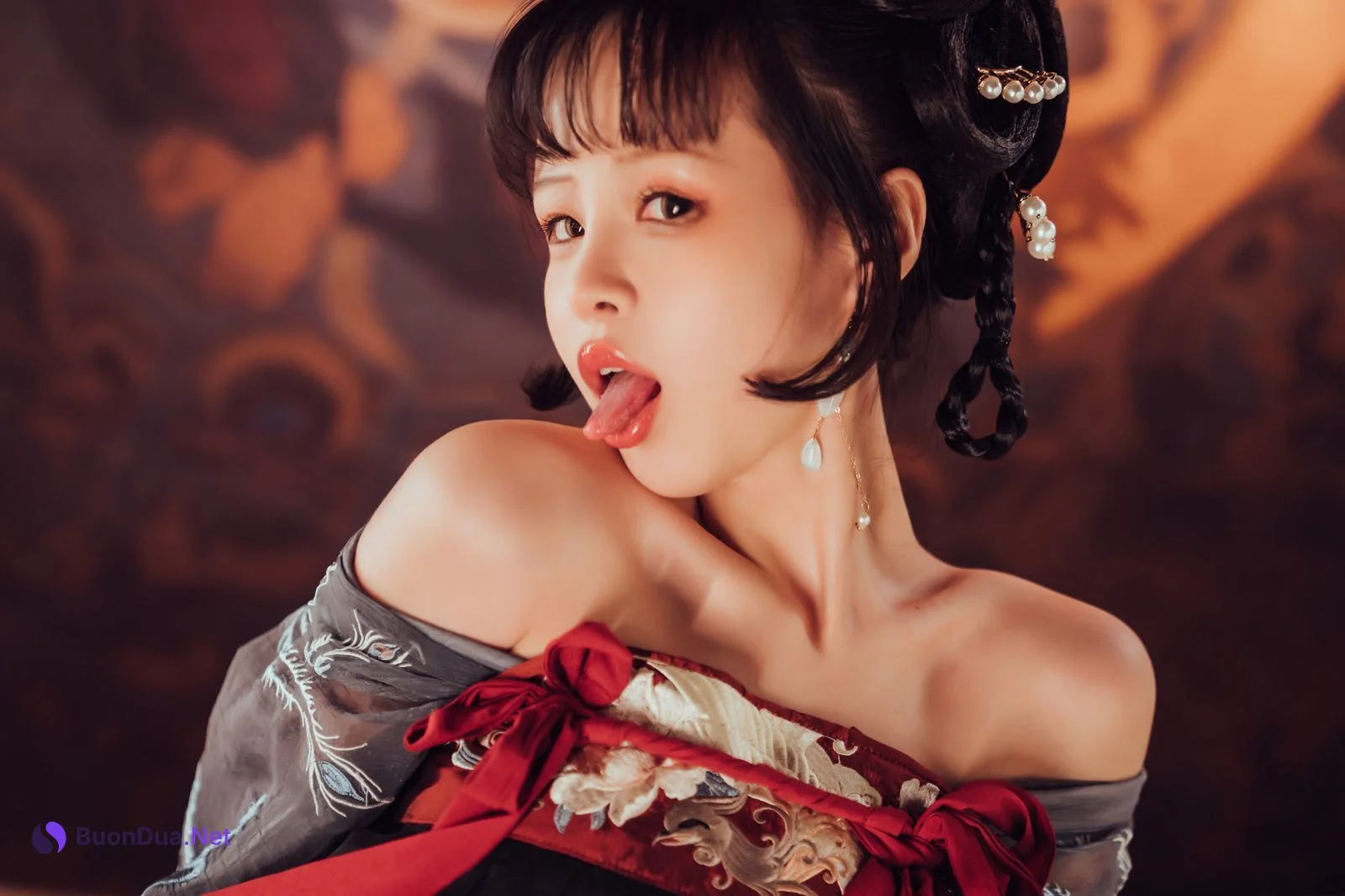 Cosplay 晕崽Zz 小琵琶精 Set.01 - Photo 7