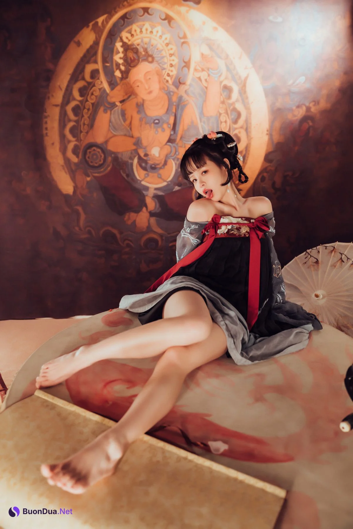 Cosplay 晕崽Zz 小琵琶精 Set.01 - Photo 9