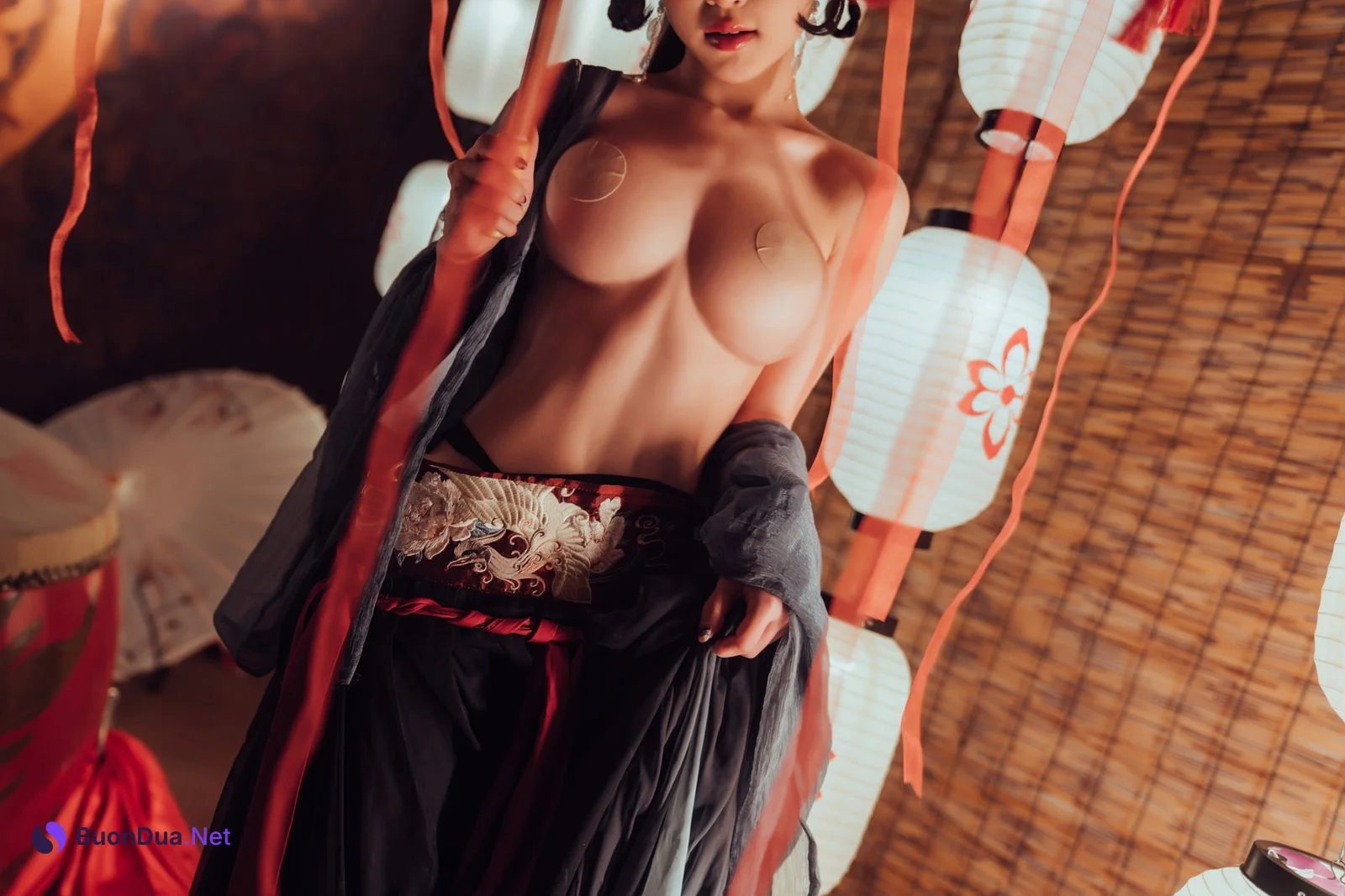 Cosplay 晕崽Zz 小琵琶精 Set.02 - Photo 11