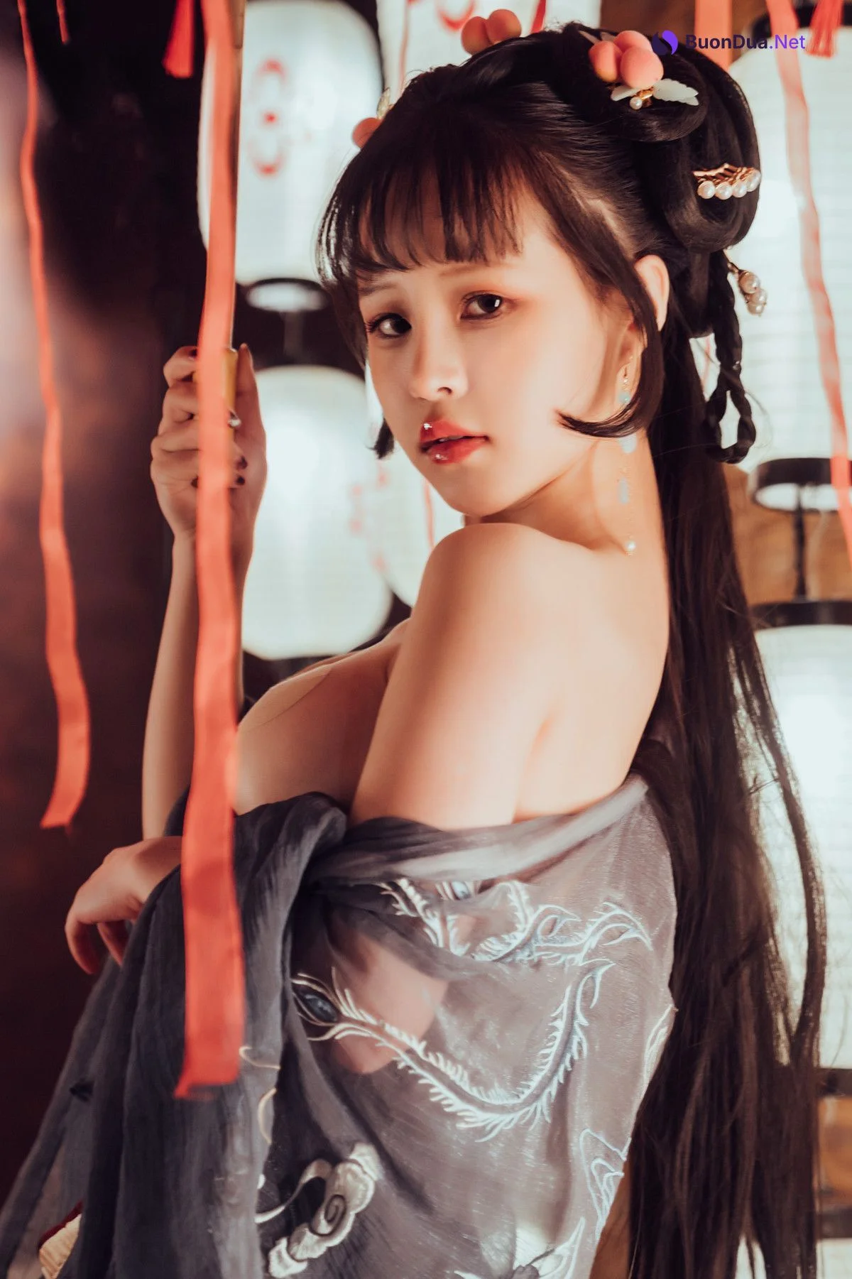 Cosplay 晕崽Zz 小琵琶精 Set.02 - Photo 15