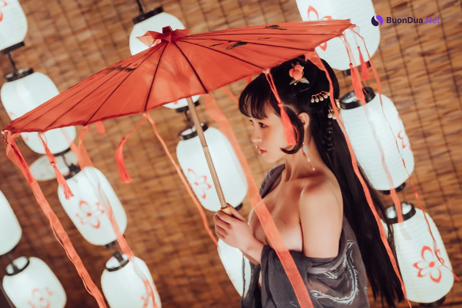 Cosplay 晕崽Zz 小琵琶精 Set.02 - Photo 18
