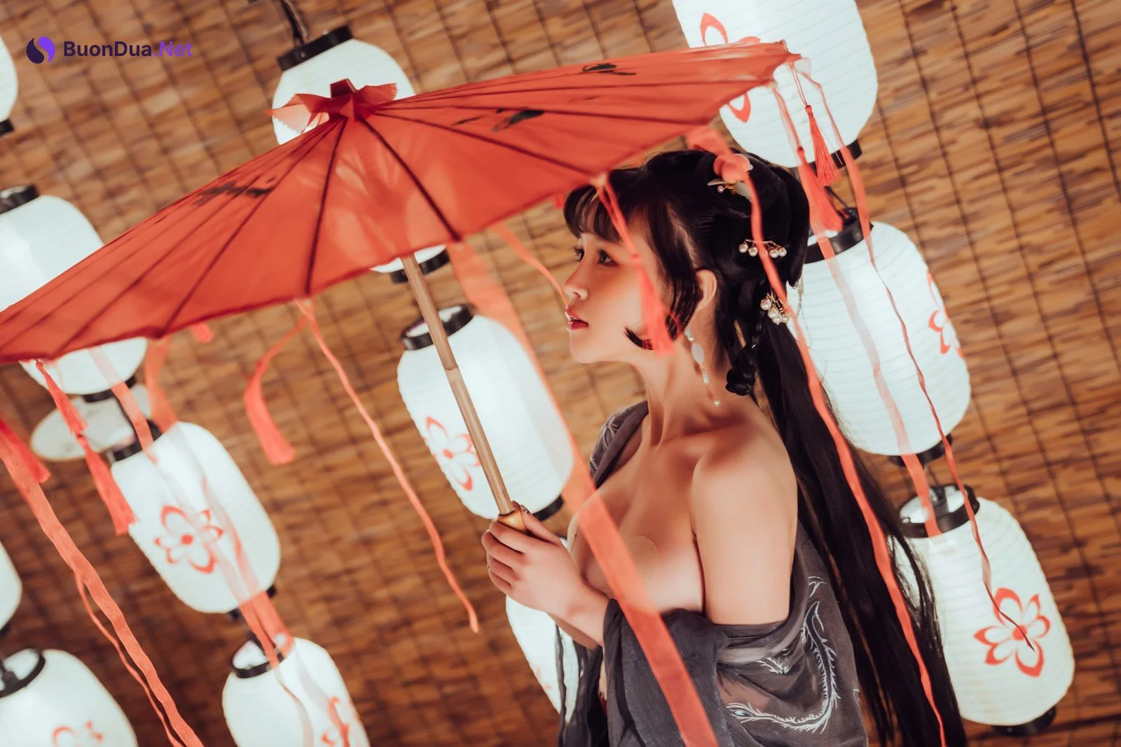 Cosplay 晕崽Zz 小琵琶精 Set.02 - Photo 19