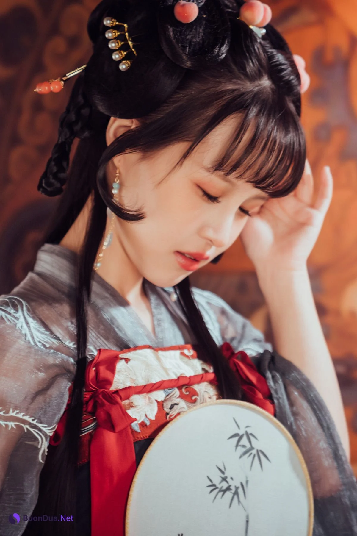 Cosplay 晕崽Zz 小琵琶精 Set.02 - Photo 3