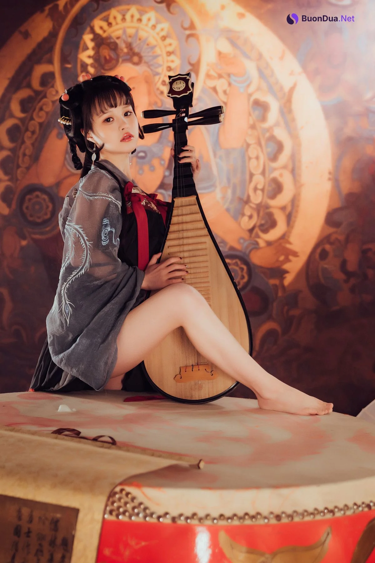 Cosplay 晕崽Zz 小琵琶精 Set.02 - Photo 4