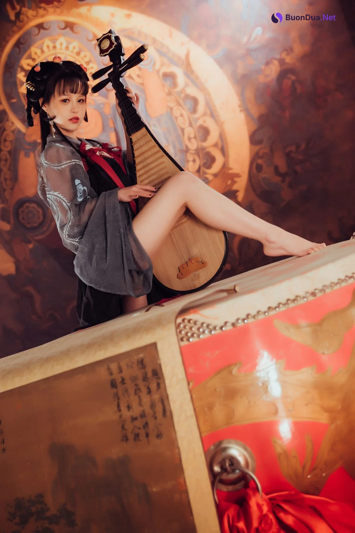 Cosplay 晕崽Zz 小琵琶精 Set.02 - Photo 6