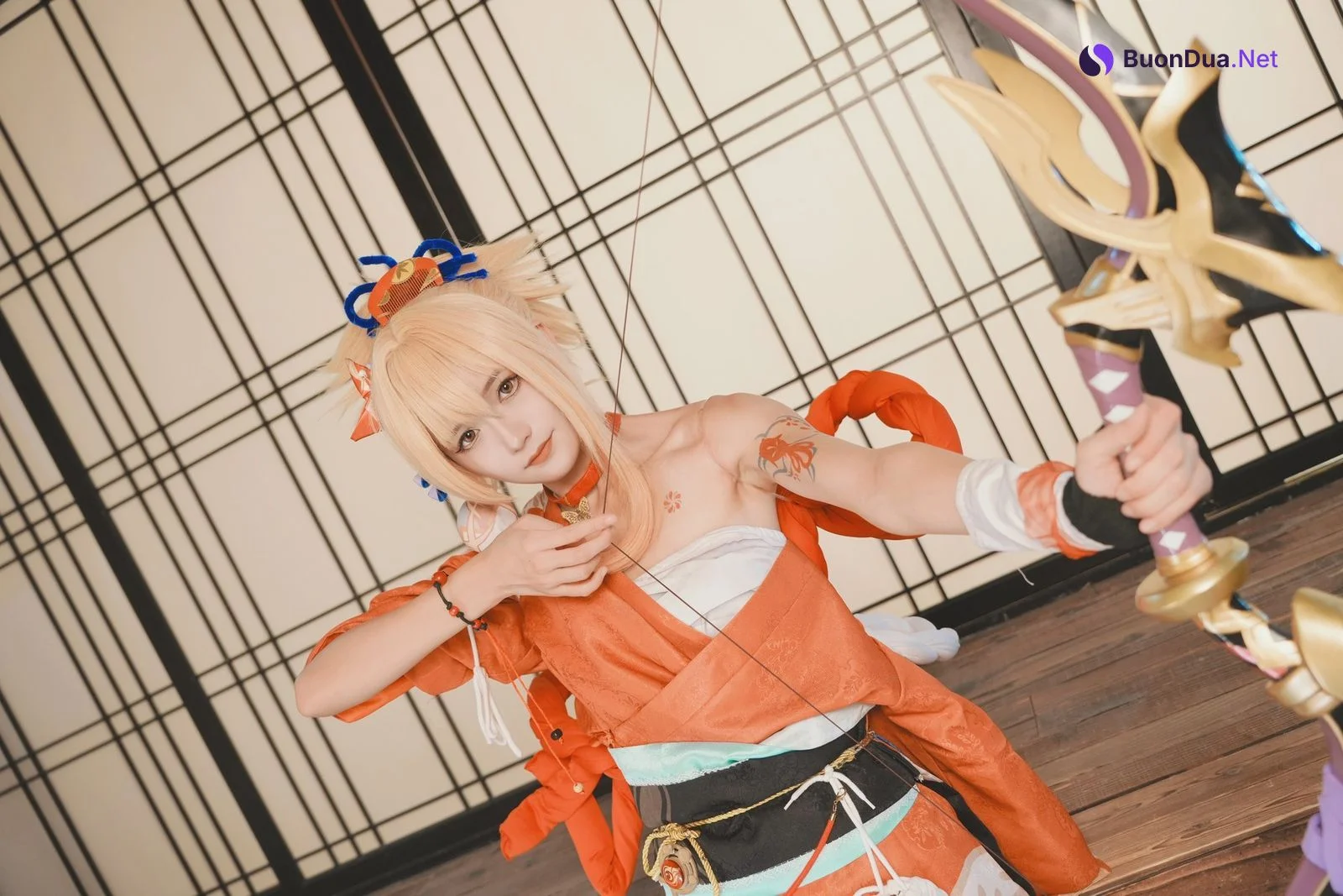 Cosplay 兔子Zzz不吃胡萝卜 我就说我就是宵宫 - Photo 10