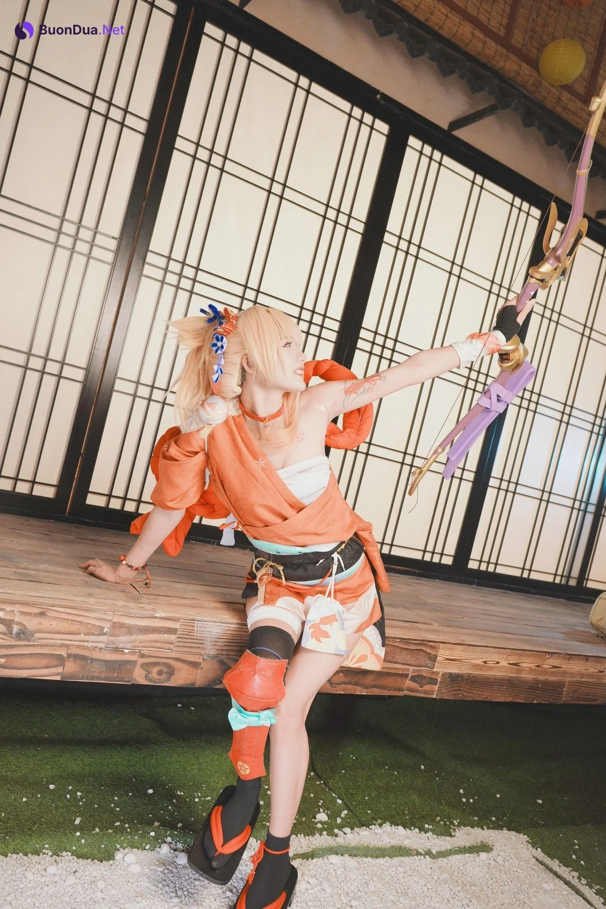 Cosplay 兔子Zzz不吃胡萝卜 我就说我就是宵宫 - Photo 11