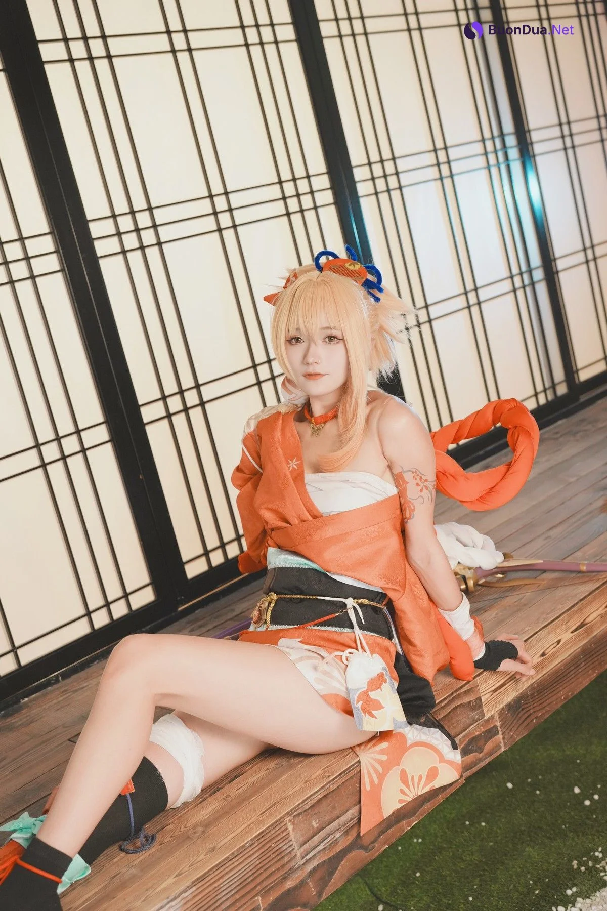 Cosplay 兔子Zzz不吃胡萝卜 我就说我就是宵宫 - Photo 12
