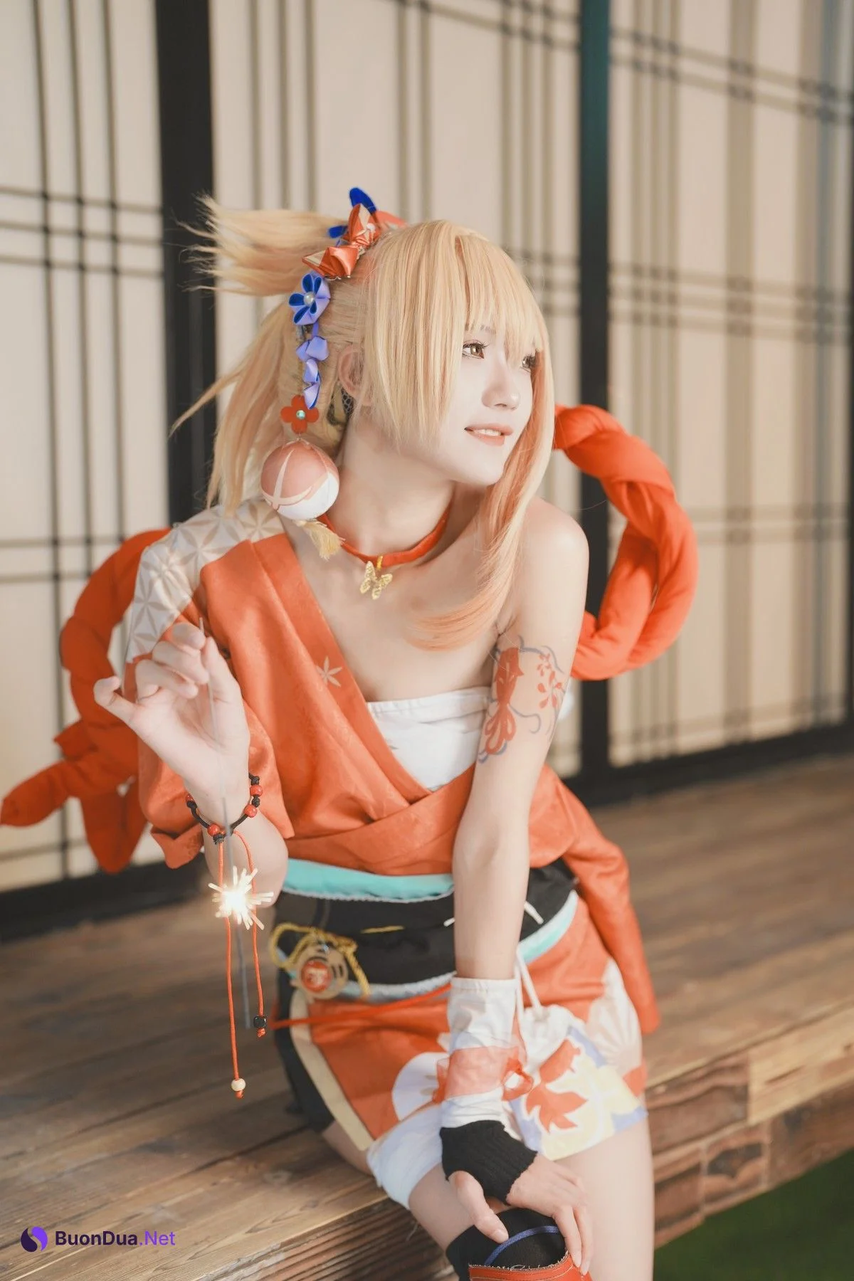 Cosplay 兔子Zzz不吃胡萝卜 我就说我就是宵宫 - Photo 13
