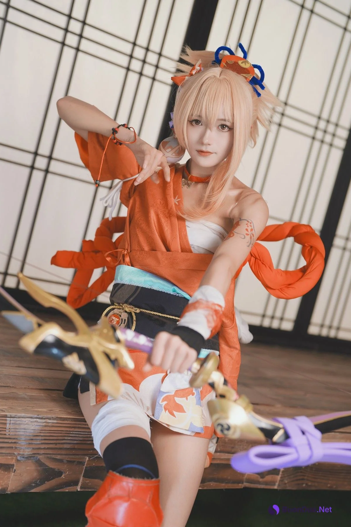 Cosplay 兔子Zzz不吃胡萝卜 我就说我就是宵宫 - Photo 15