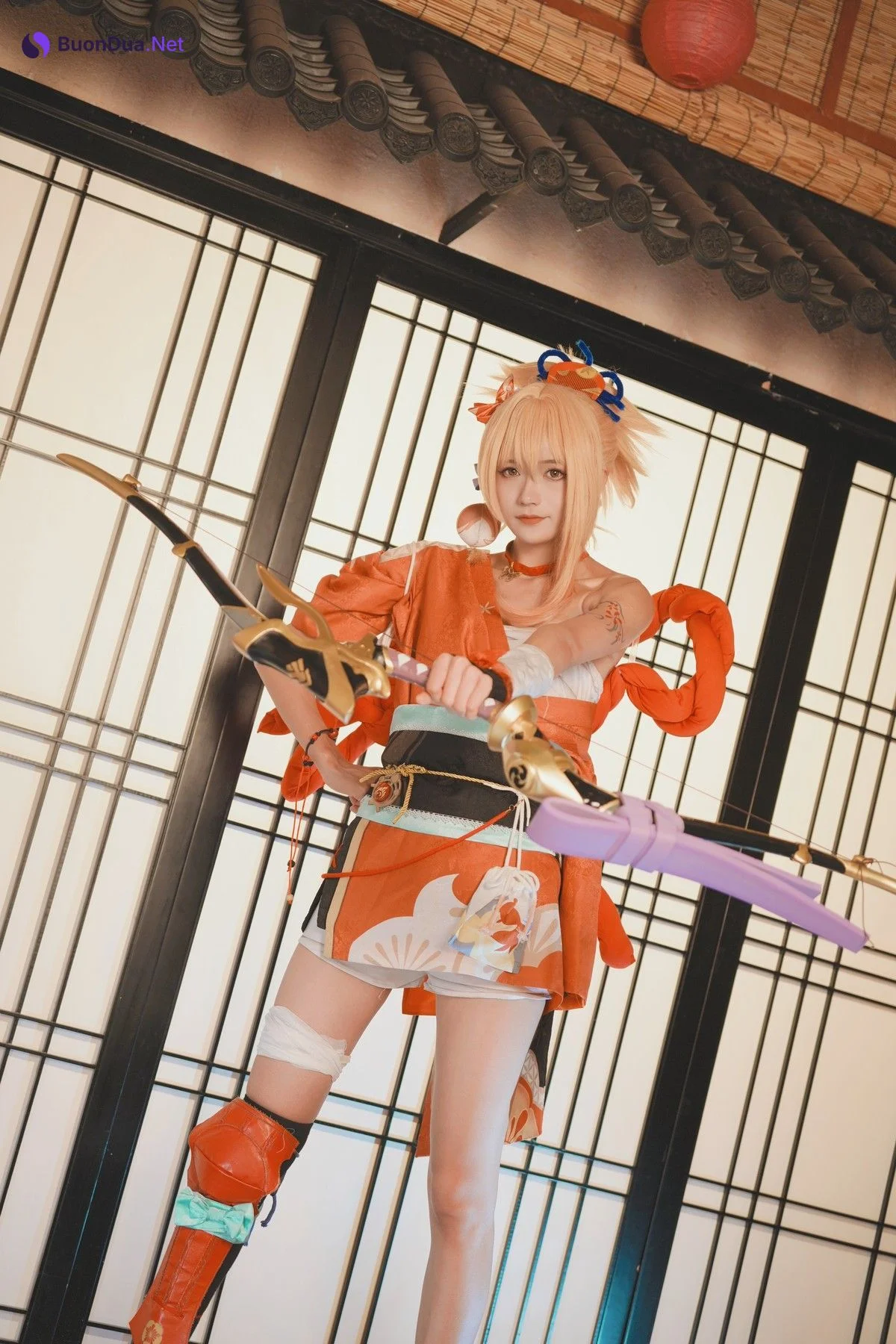 Cosplay 兔子Zzz不吃胡萝卜 我就说我就是宵宫 - Photo 5