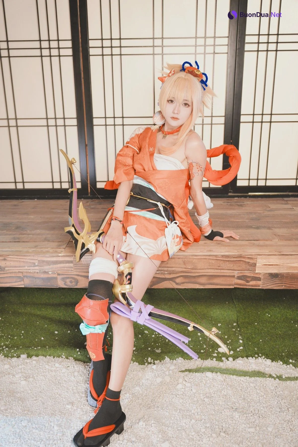 Cosplay 兔子Zzz不吃胡萝卜 我就说我就是宵宫 - Photo 8