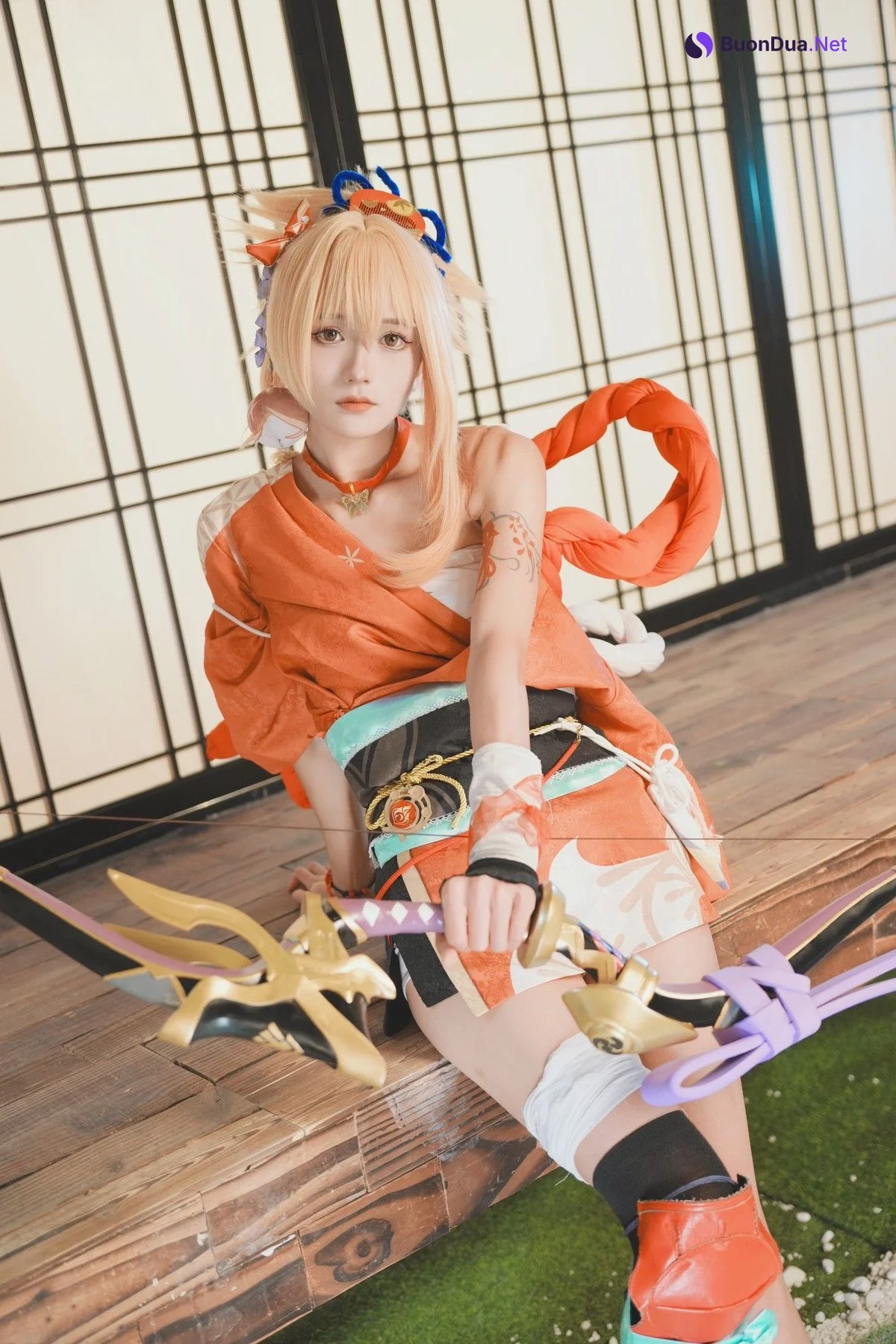Cosplay 兔子Zzz不吃胡萝卜 我就说我就是宵宫 - Photo 9