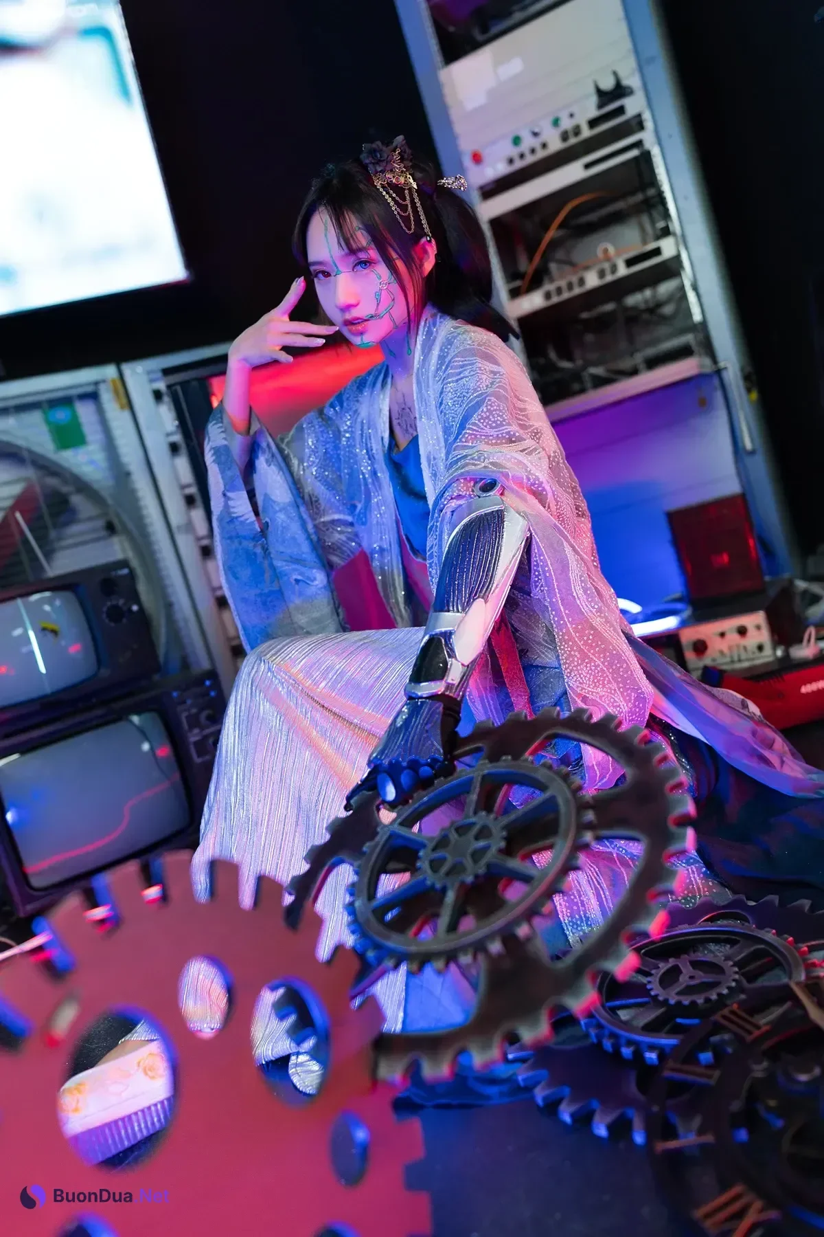 Cosplay 兔子Zzz不吃胡萝卜 – Future Princess Device 未来姬器 - Photo 15