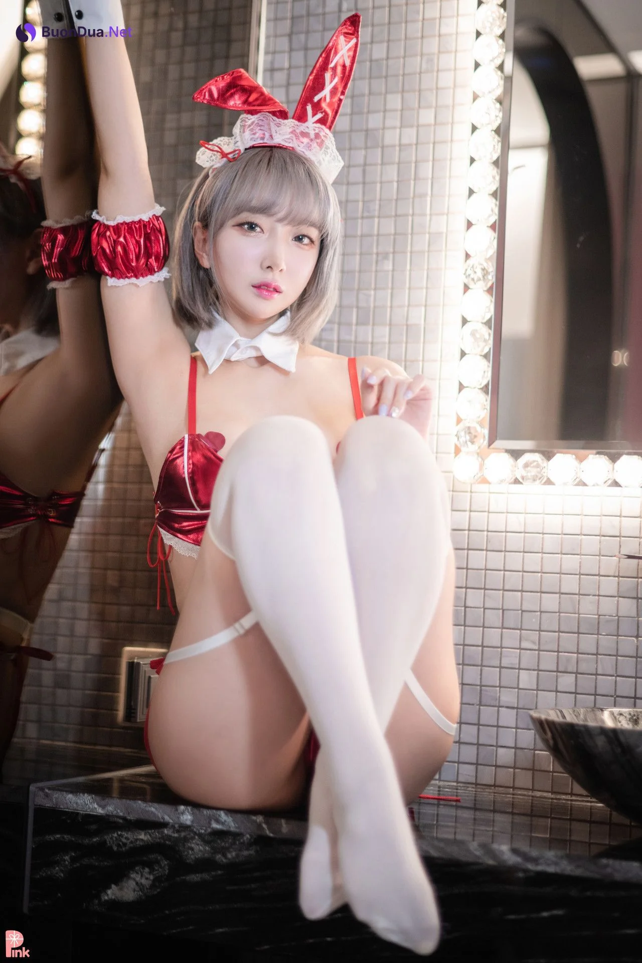 Dayeon 다연, [PINK] Cosplay Event RED BUNNY - Photo 17