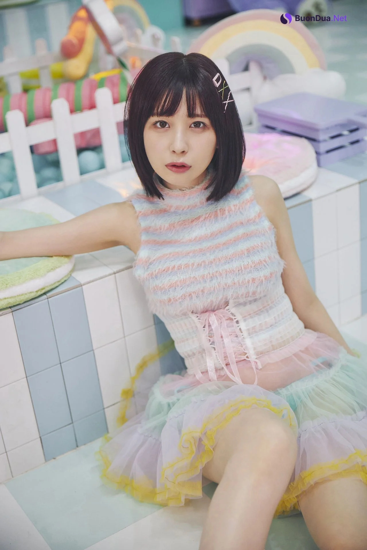 松下玲緒菜&宮内凛, ヤングガンガンデジタル限定写真集 「Dear Girls」 Set.01 - Photo 8