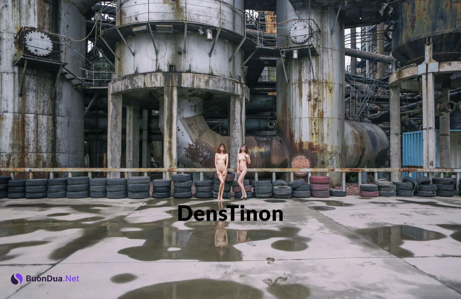 [DensTinon] 北京天使 Ariel&Ana 城市全裸露出 Vol.01 - Photo 14