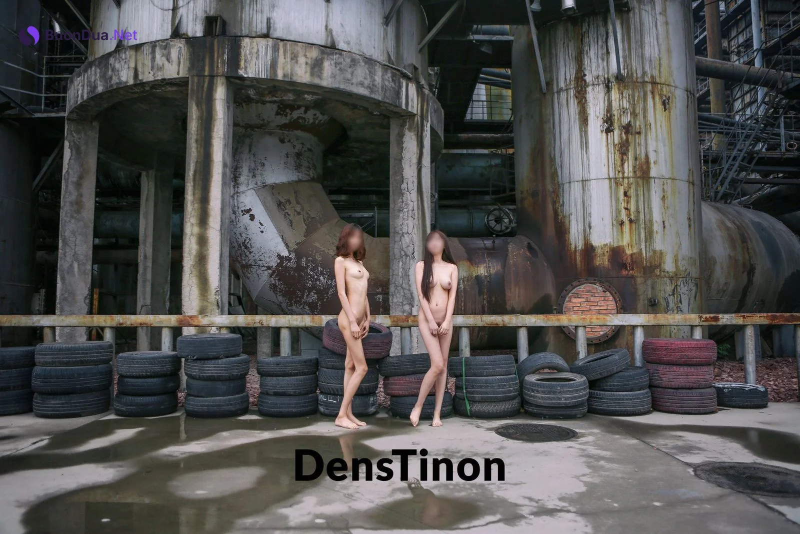 [DensTinon] 北京天使 Ariel&Ana 城市全裸露出 Vol.01 - Photo 18