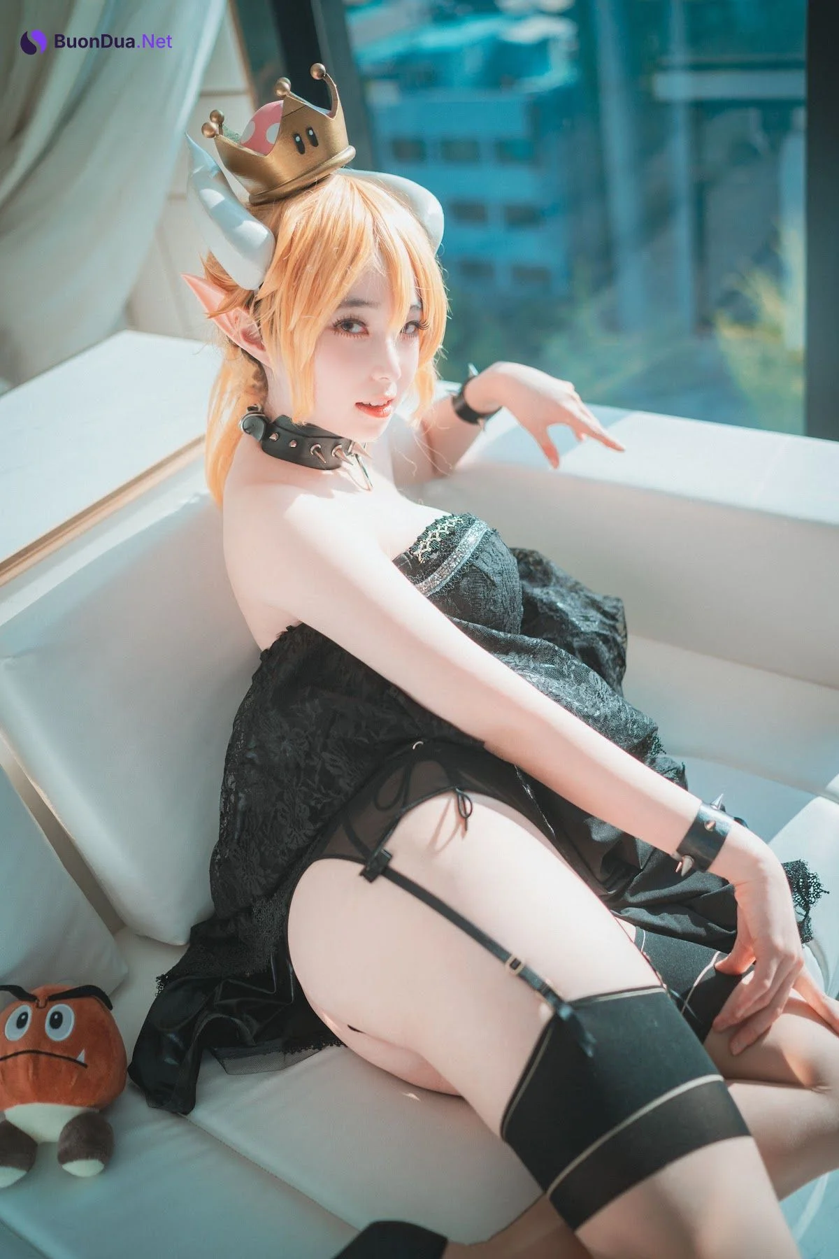 DJAWA Photo – Bambi (밤비) – Halloween with Bowsette (Super Mario Bros.) - Photo 14