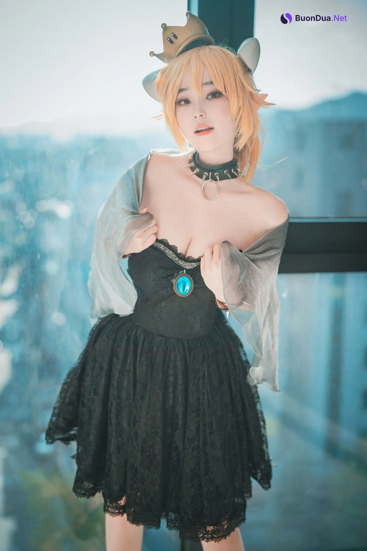 DJAWA Photo – Bambi (밤비) – Halloween with Bowsette (Super Mario Bros.) - Photo 19