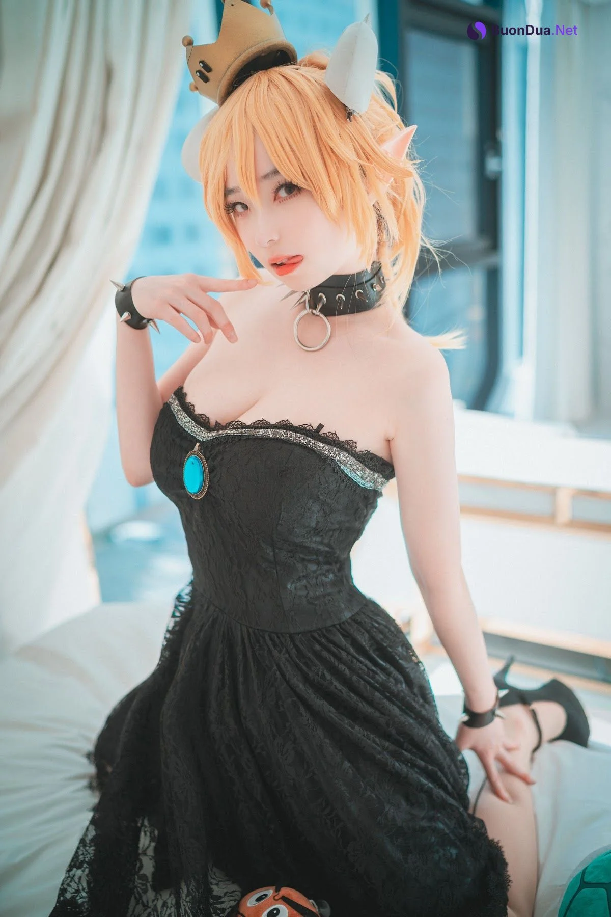 DJAWA Photo – Bambi (밤비) – Halloween with Bowsette (Super Mario Bros.) - Photo 7