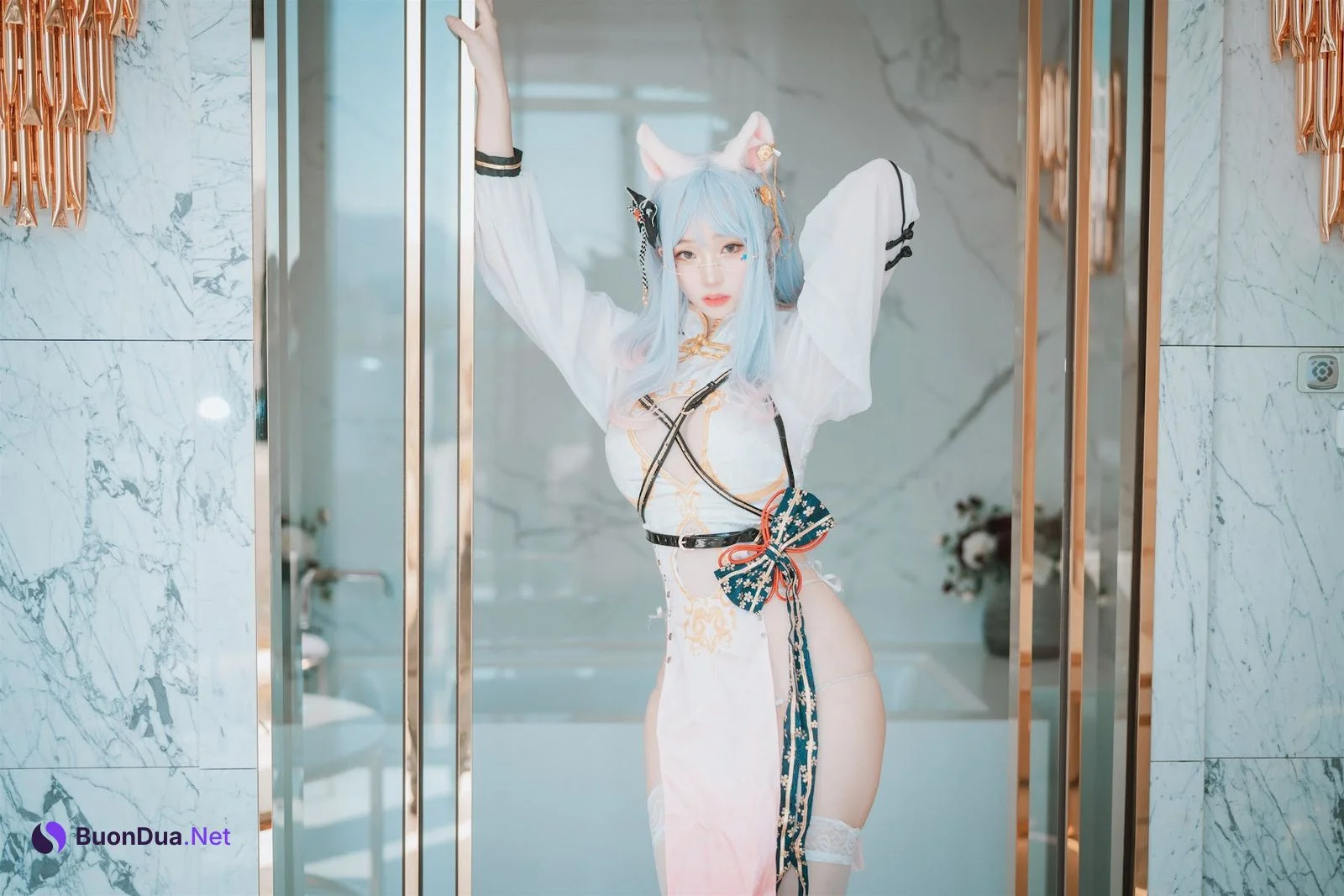 DJAWA Photo – Bambi (밤비) – Le Chat Porte un Qípáo - รูปภาพ 11