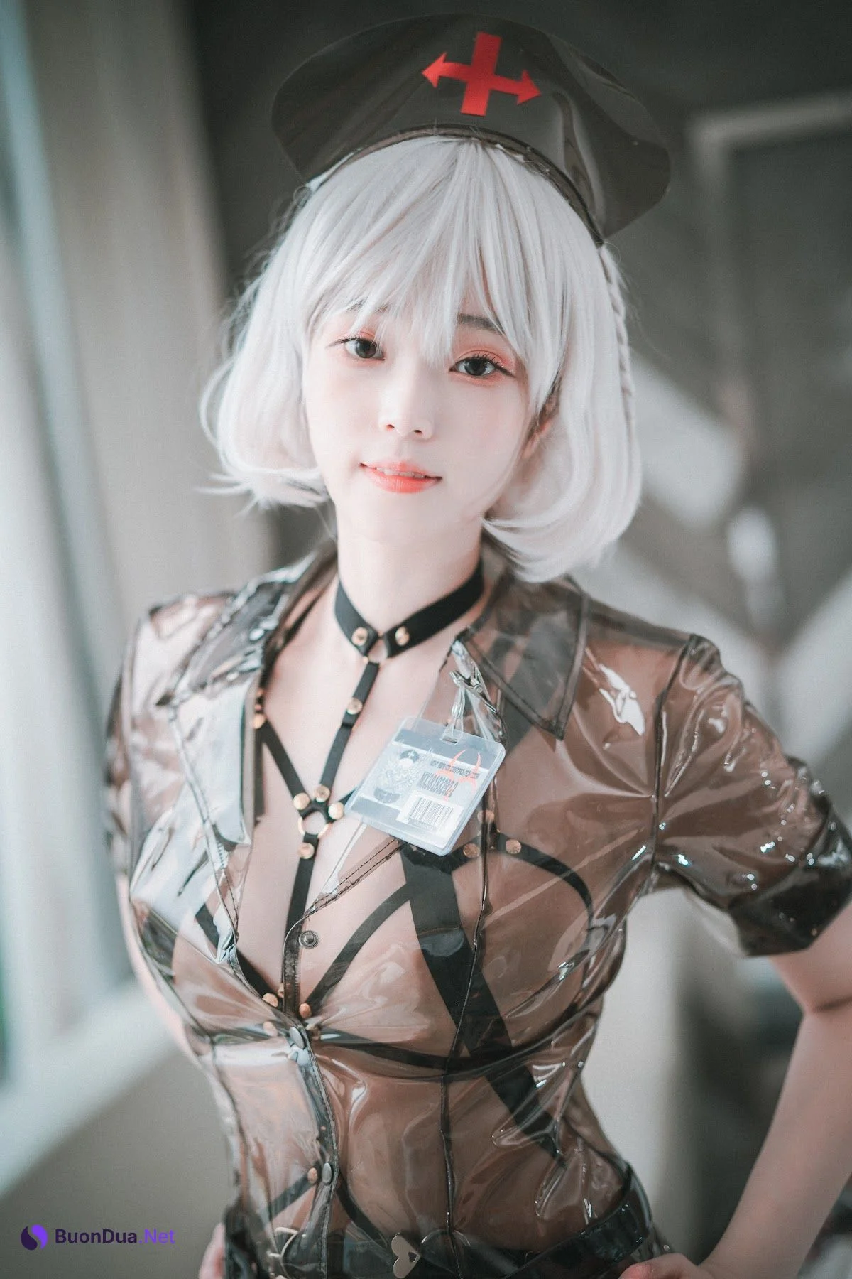 DJAWA Photo – Bambi (밤비) – Nurse Nation (Black ver) - Photo 18