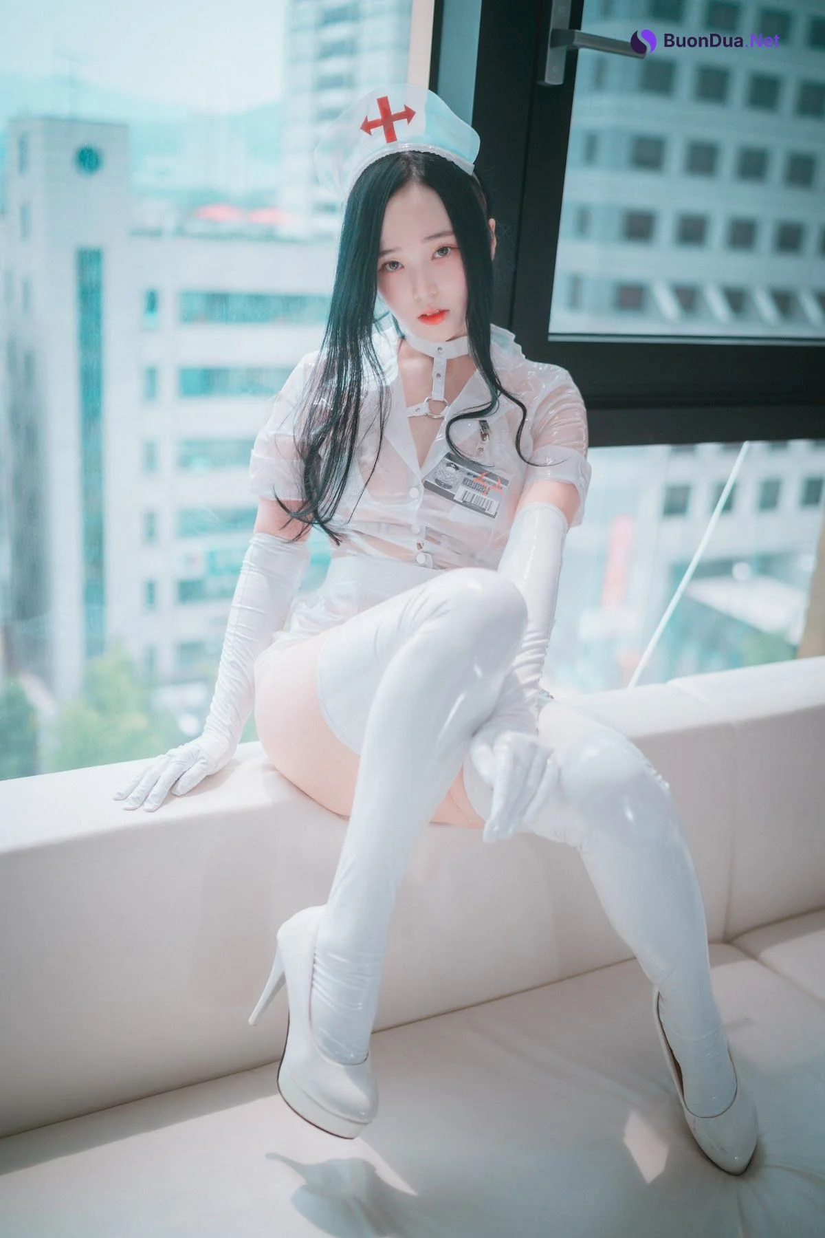 DJAWA Photo – Bambi (밤비) – Nurse Nation (White ver) - Photo 4